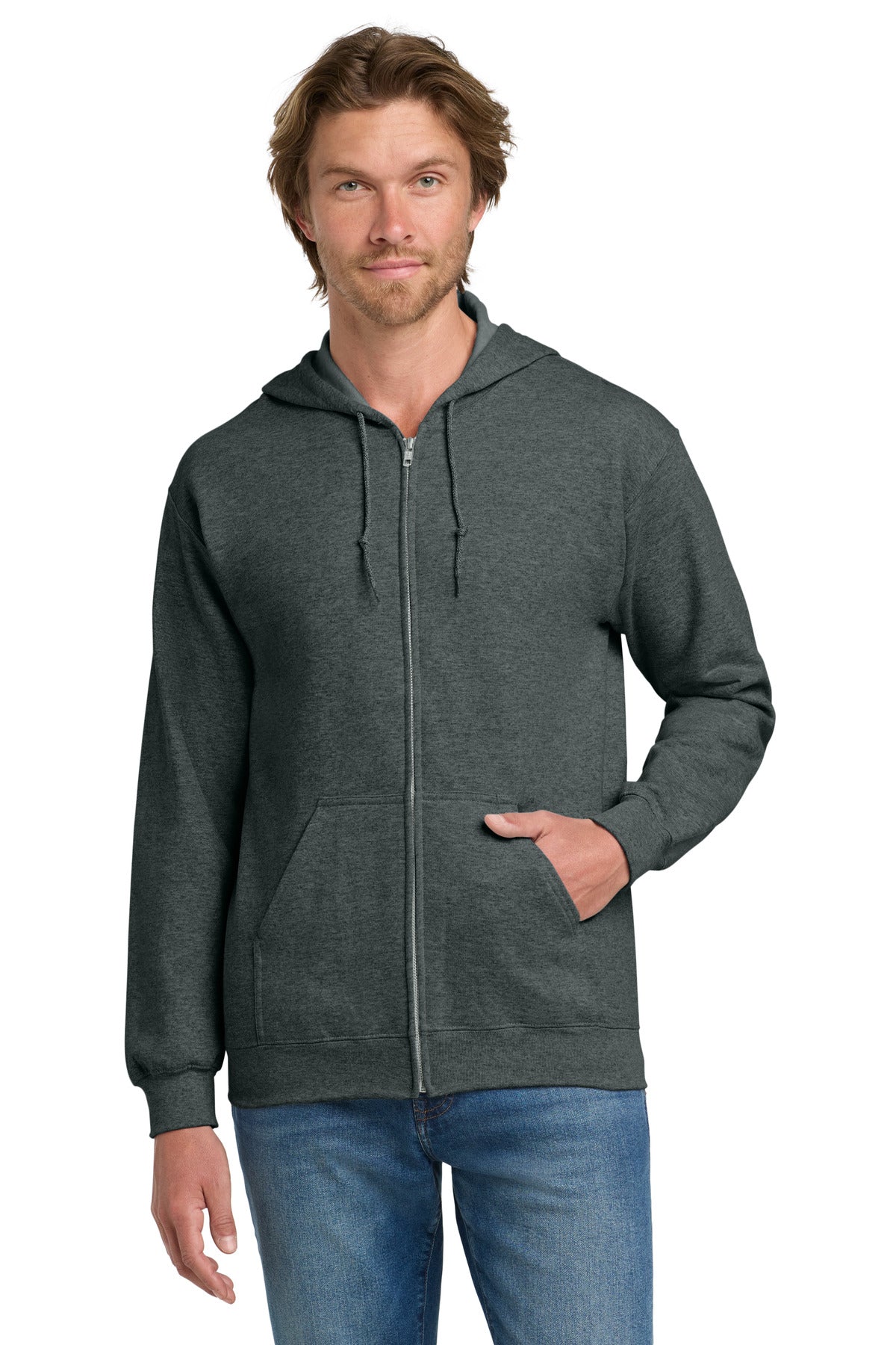 Gildan ® - Heavy Blend™ Full-Zip Hooded Sweatshirt. 18600