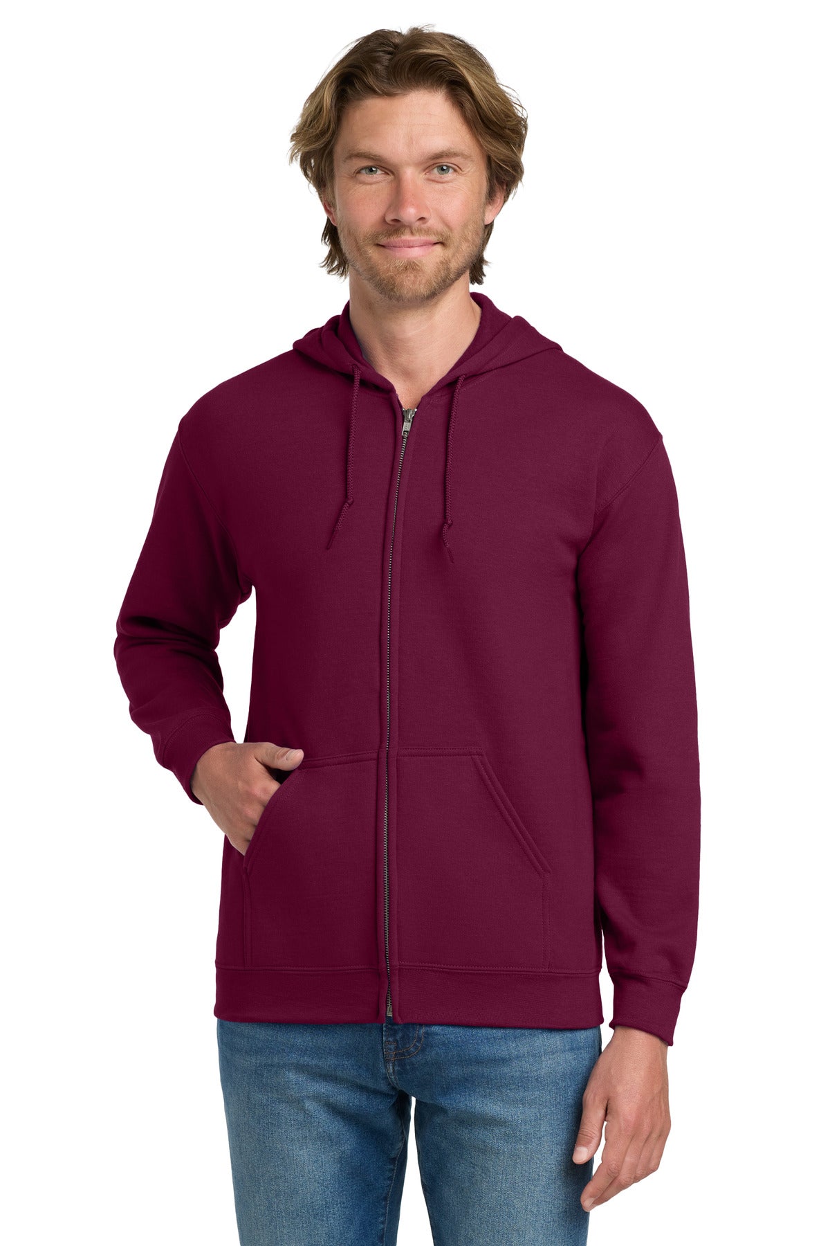 Gildan ® - Heavy Blend™ Full-Zip Hooded Sweatshirt. 18600