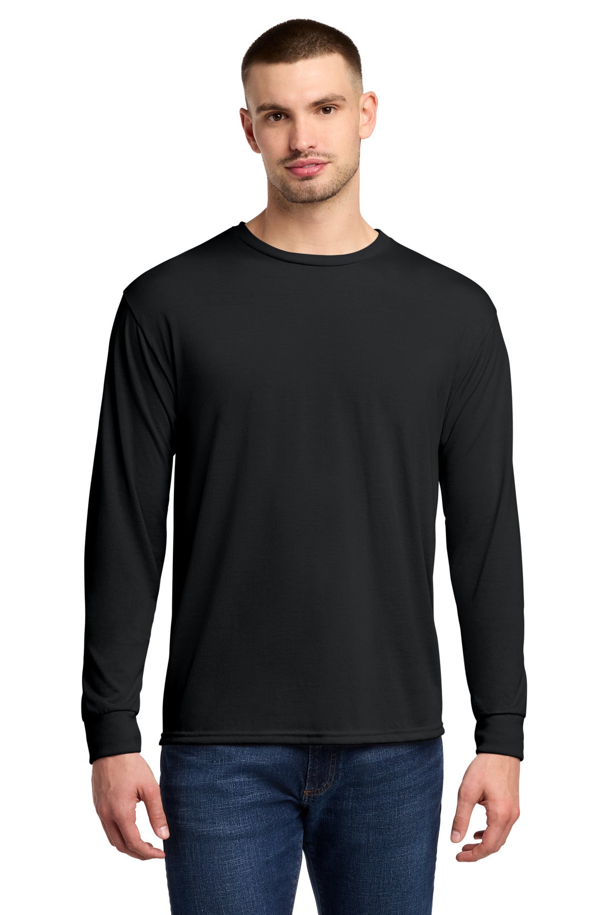 Jerzees ® Dri-Power ® 100% Polyester Long Sleeve T-Shirt 21LS