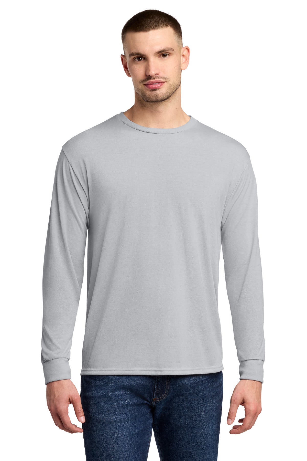 Jerzees ® Dri-Power ® 100% Polyester Long Sleeve T-Shirt 21LS