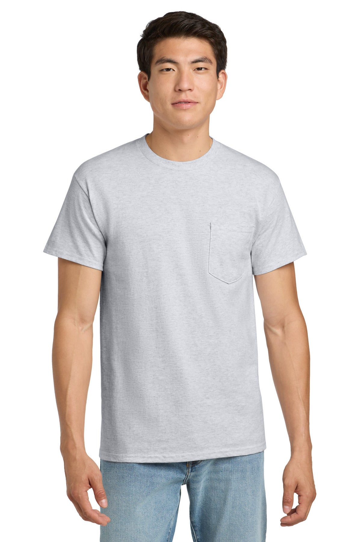 Gildan ® - Ultra Cotton ® 100% US Cotton T-Shirt with Pocket. 2300