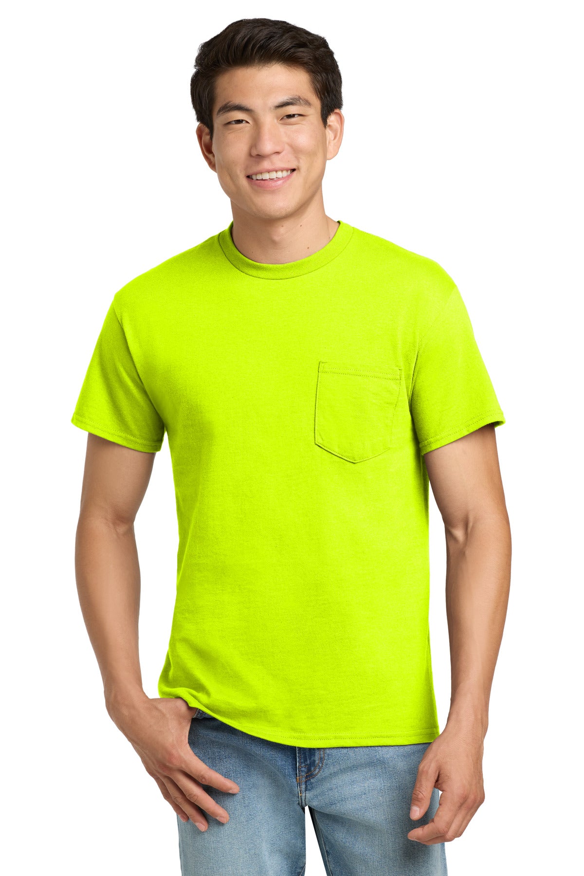 Gildan ® - Ultra Cotton ® 100% US Cotton T-Shirt with Pocket. 2300