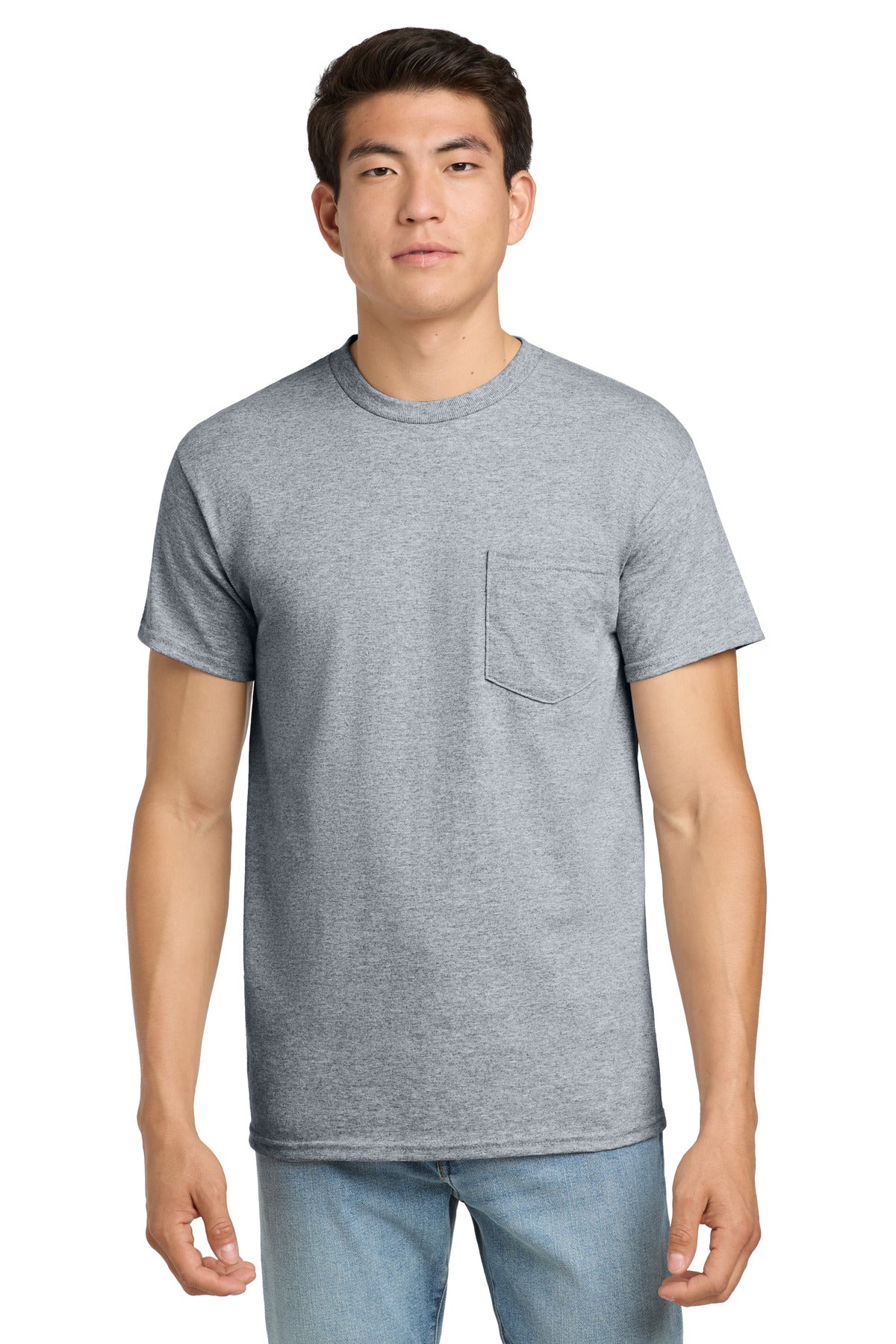 Gildan ® - Ultra Cotton ® 100% US Cotton T-Shirt with Pocket. 2300