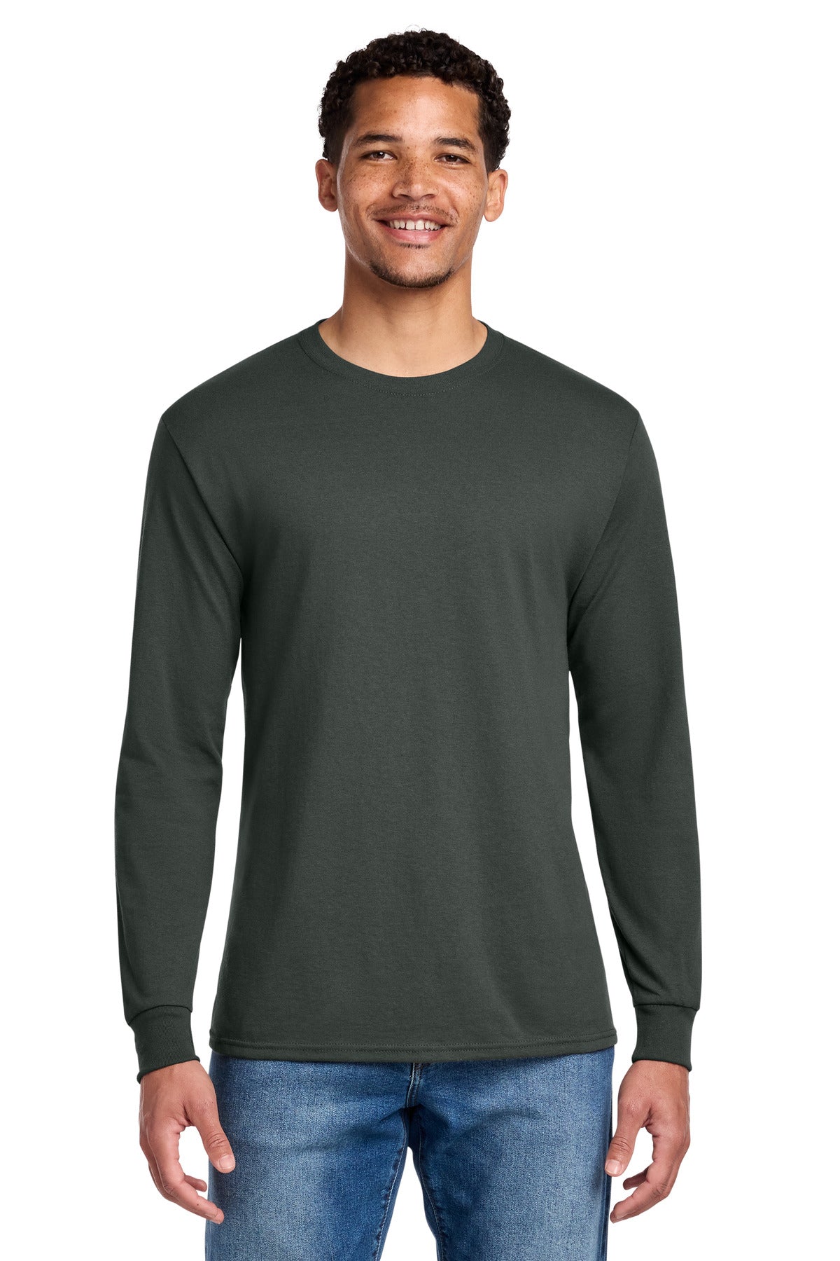 Jerzees ® - Dri-Power ® 50/50 Cotton/Poly Long Sleeve T-Shirt. 29LS
