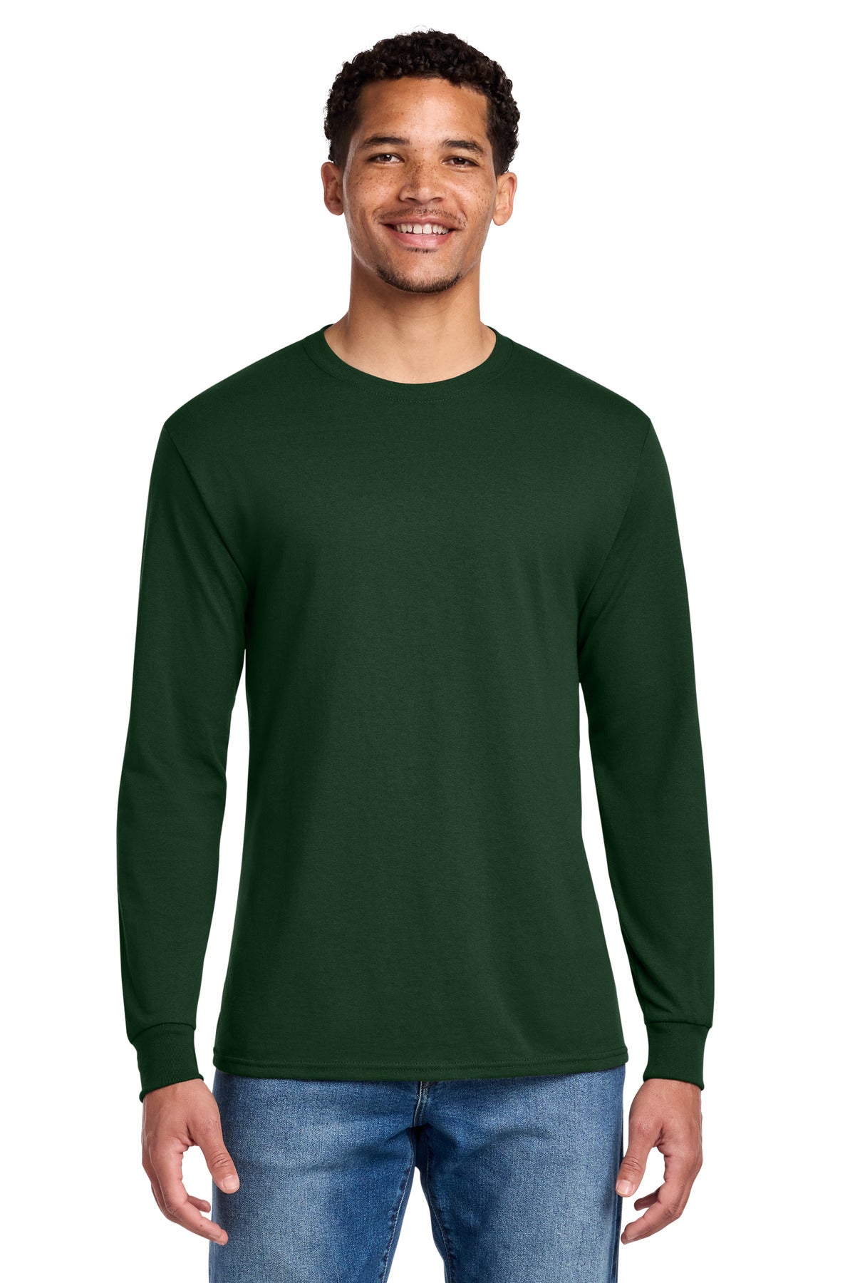 Jerzees ® - Dri-Power ® 50/50 Cotton/Poly Long Sleeve T-Shirt. 29LS