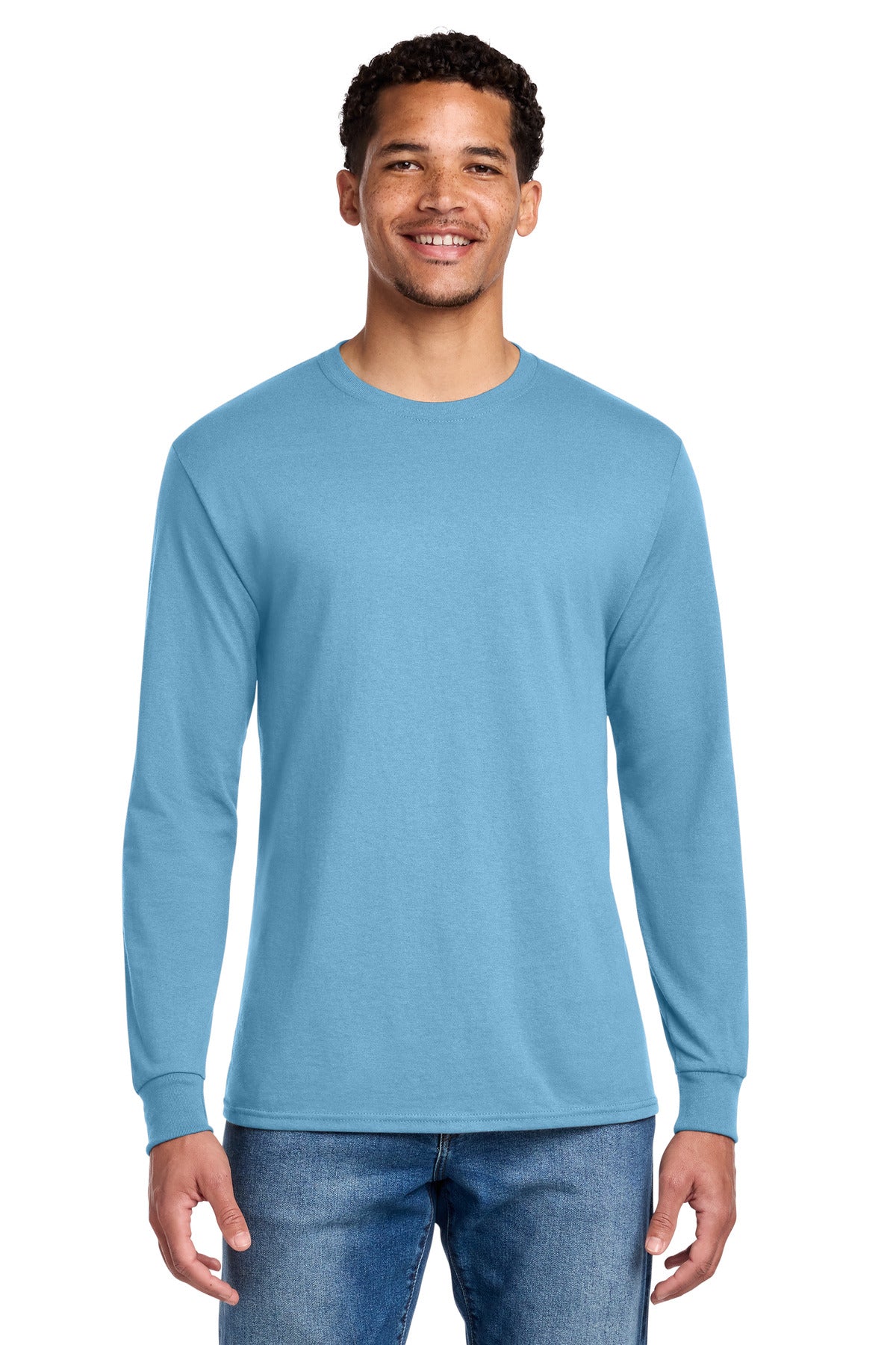 Jerzees ® - Dri-Power ® 50/50 Cotton/Poly Long Sleeve T-Shirt. 29LS