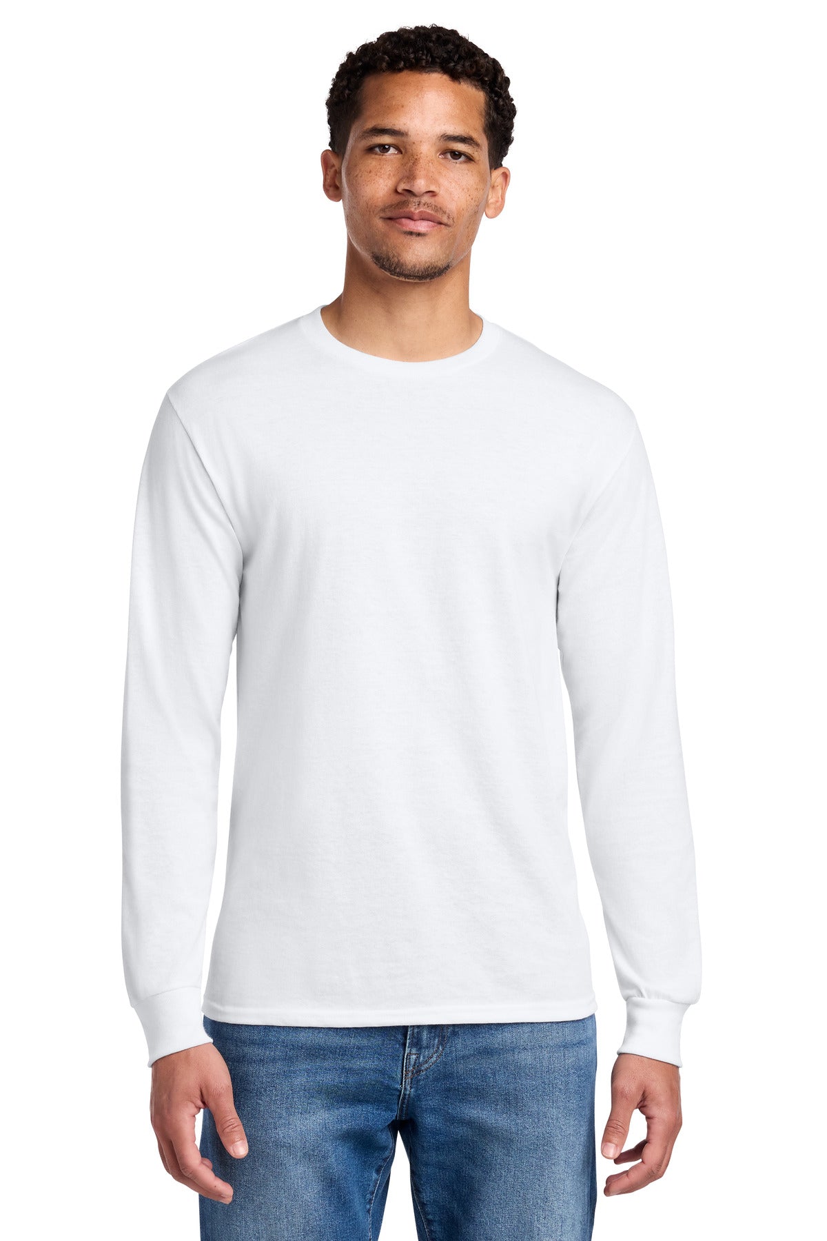 Jerzees ® - Dri-Power ® 50/50 Cotton/Poly Long Sleeve T-Shirt. 29LS