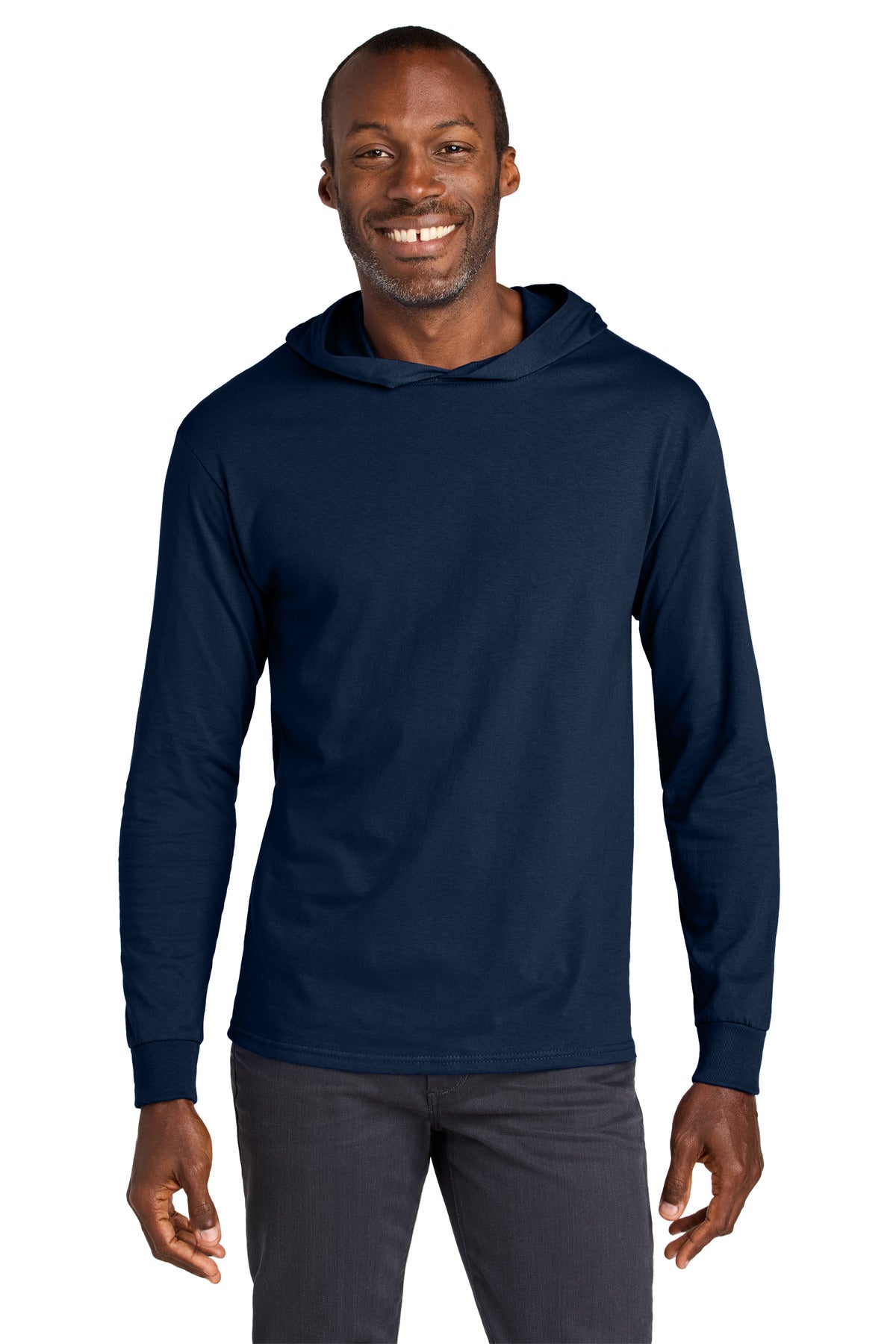 Jerzees Classics ™ Unisex Cotton Long Sleeve Hooded T-Shirt 363LH