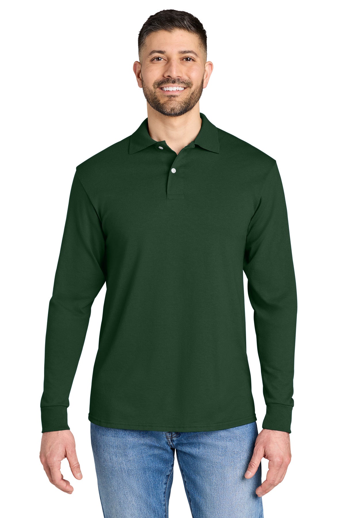 Jerzees ® Dri-Power ® Long Sleeve Sport Shirt 437LS