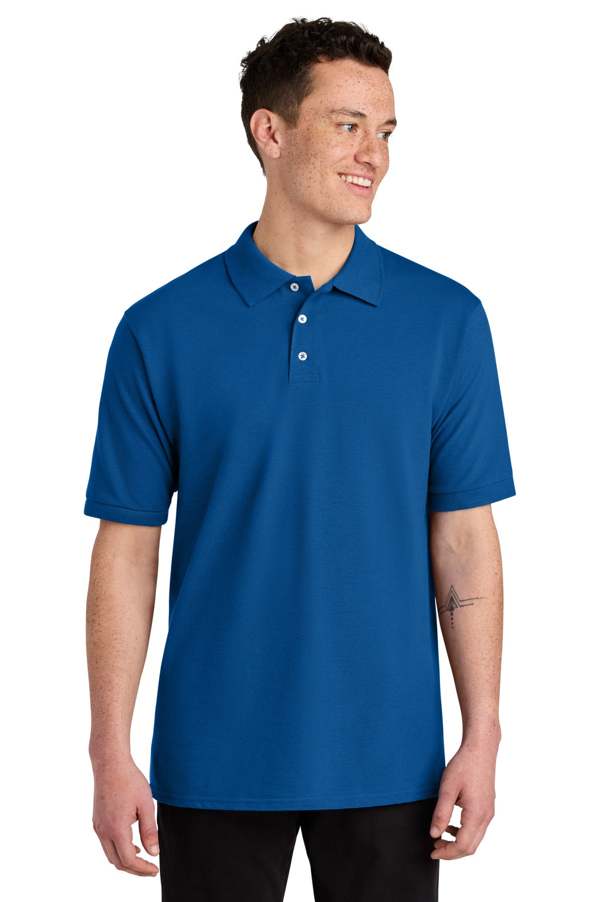 Jerzees ® Unisex Premium Ring Spun Cotton Pique Sport Shirt 443M