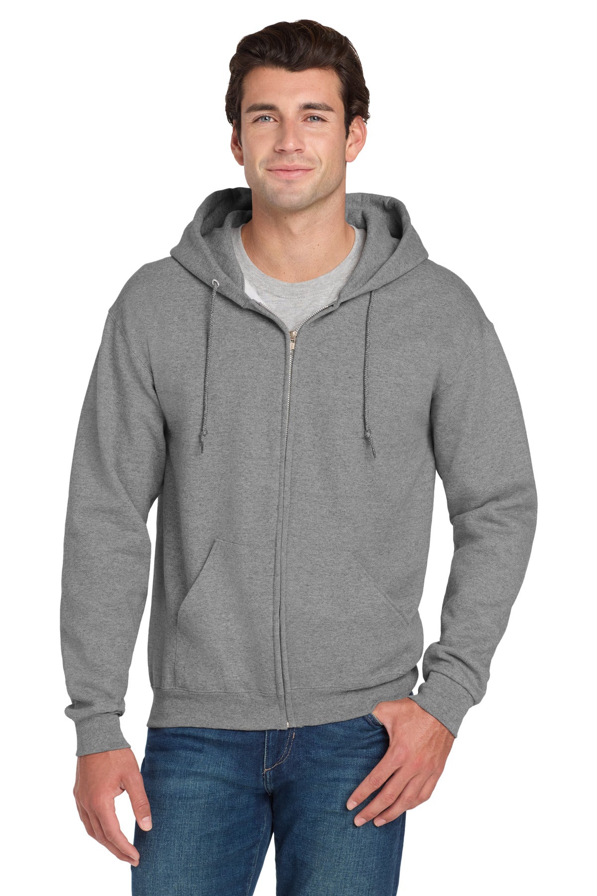 Jerzees ® Super Sweats ® NuBlend ® - Full-Zip Hooded Sweatshirt. 4999M