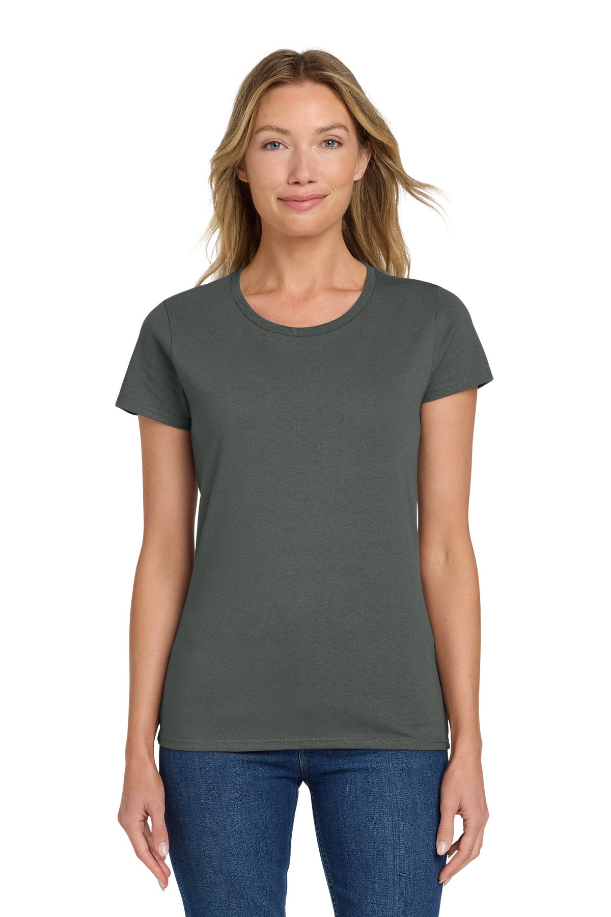 Gildan ® Women's Heavy Cotton™ 100% Cotton T-Shirt. 5000L