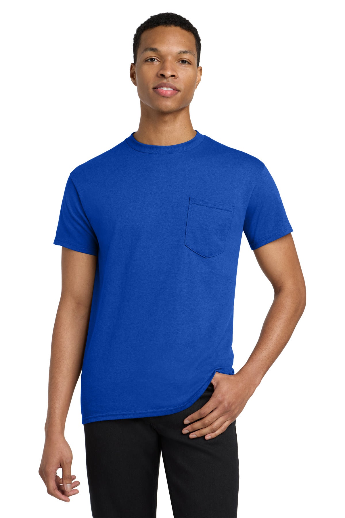 Gildan ® Heavy Cotton ™ 100% Cotton Pocket T-Shirt. 5300