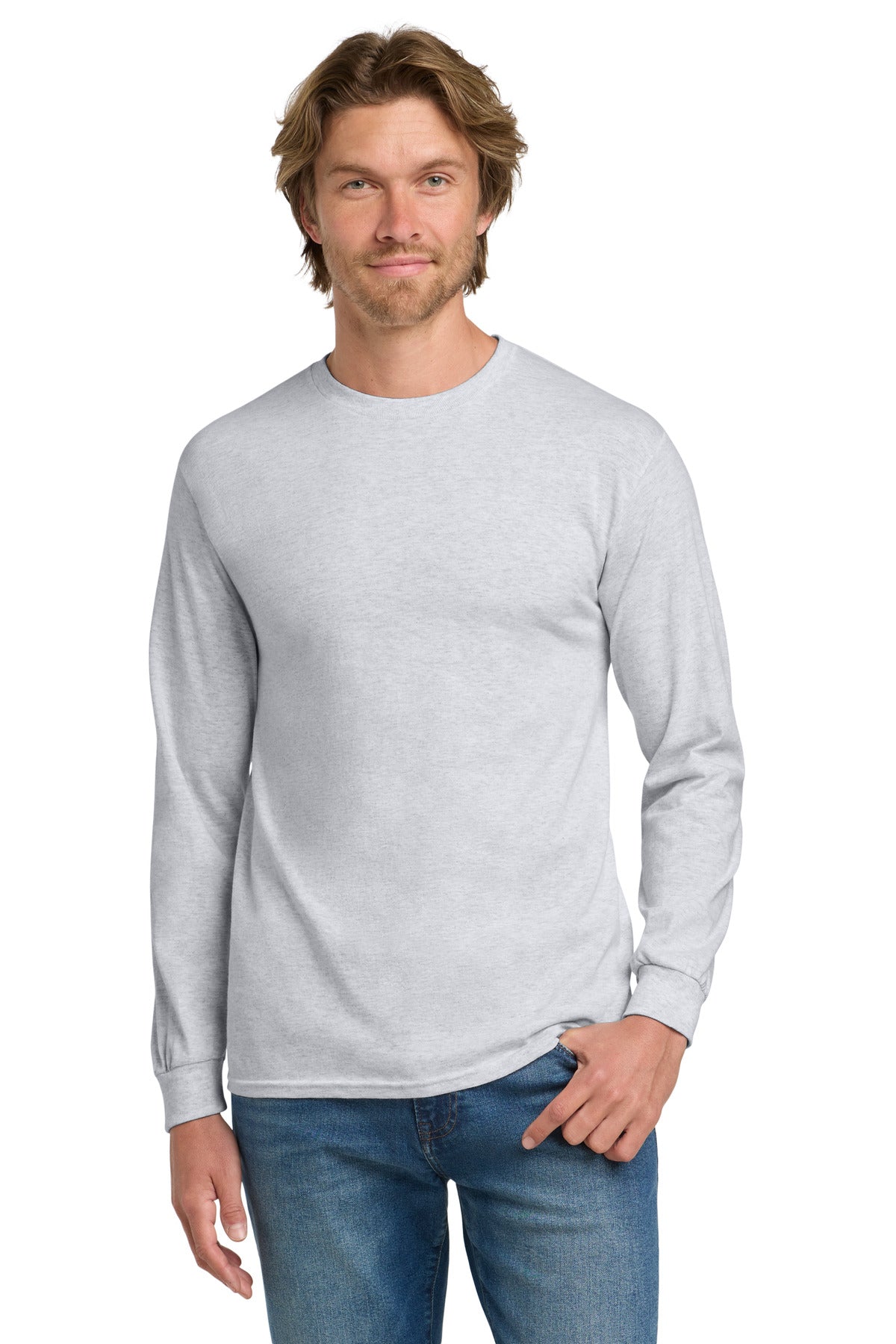 Gildan ® - Heavy Cotton ™ 100% Cotton Long Sleeve T-Shirt. 5400