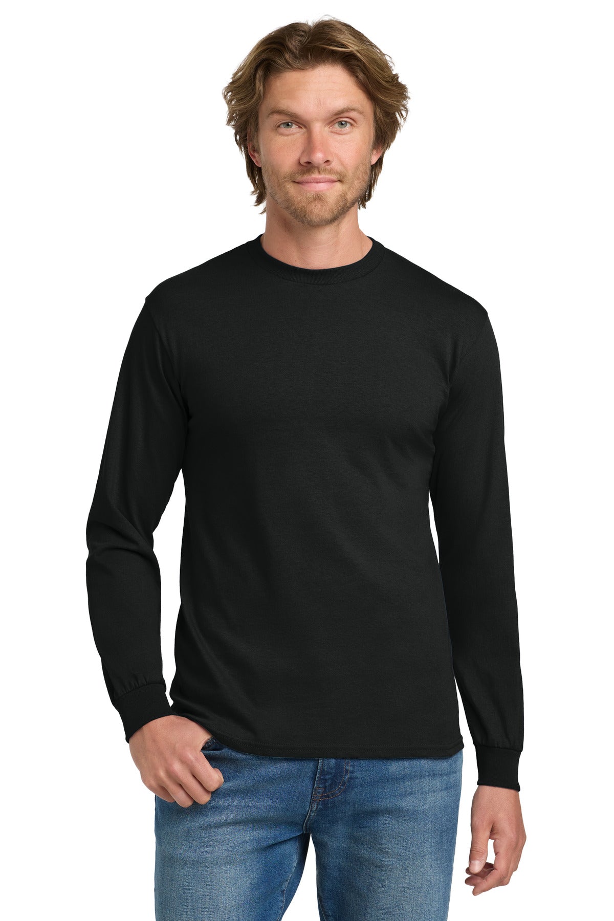 Gildan ® - Heavy Cotton ™ 100% Cotton Long Sleeve T-Shirt. 5400