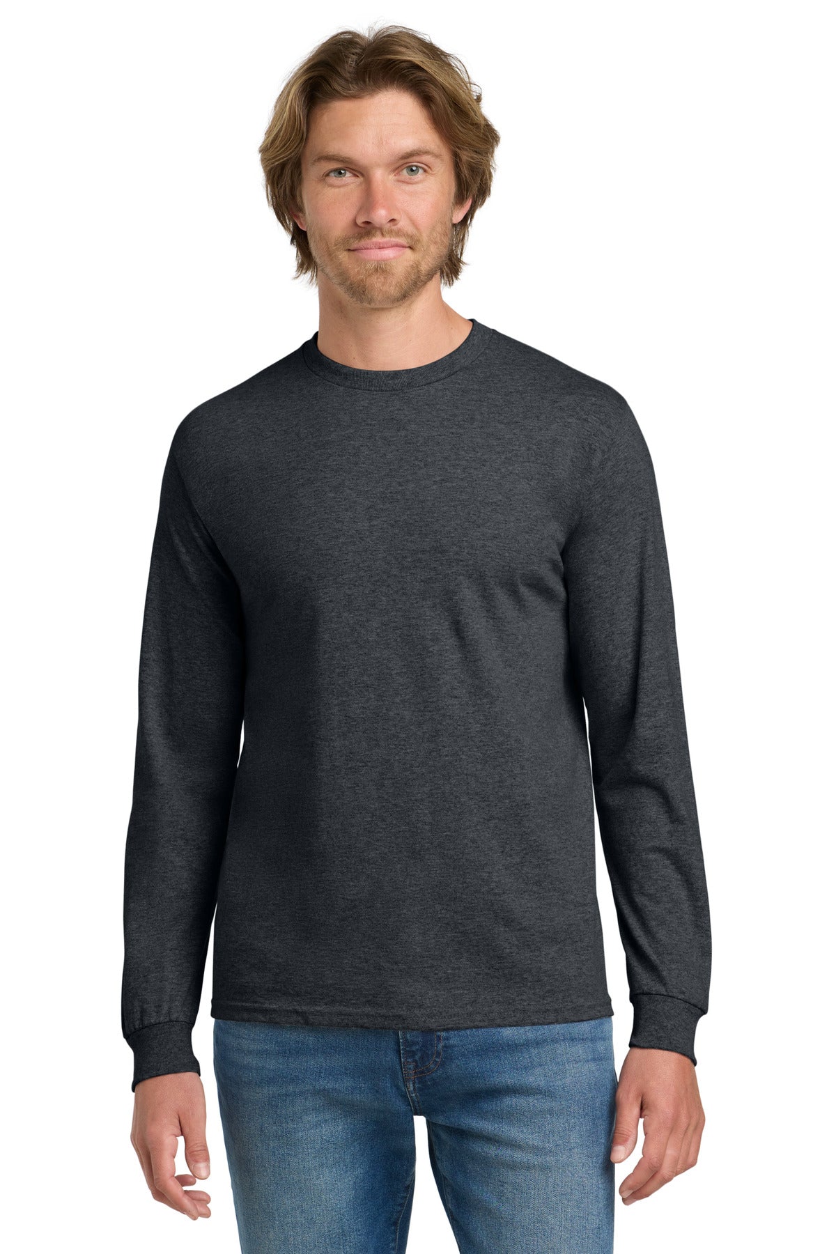 Gildan ® - Heavy Cotton ™ 100% Cotton Long Sleeve T-Shirt. 5400