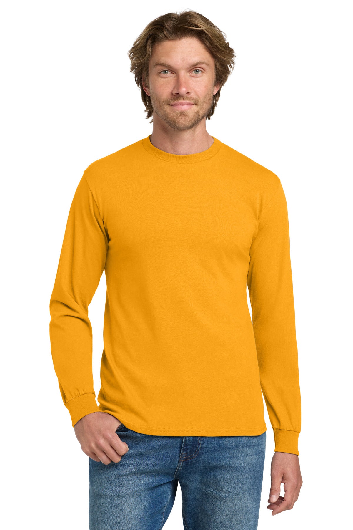 Gildan ® - Heavy Cotton ™ 100% Cotton Long Sleeve T-Shirt. 5400