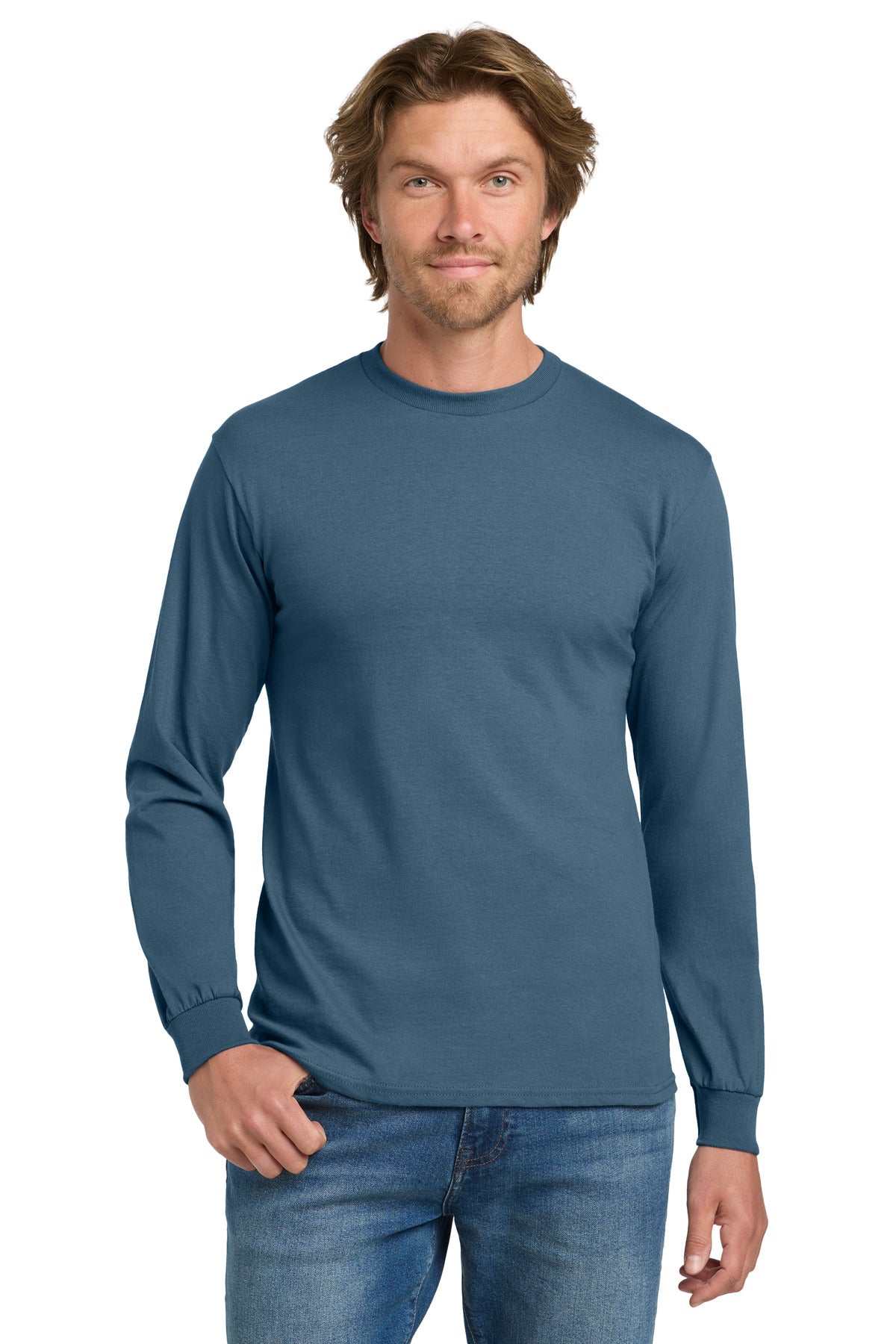 Gildan ® - Heavy Cotton ™ 100% Cotton Long Sleeve T-Shirt. 5400