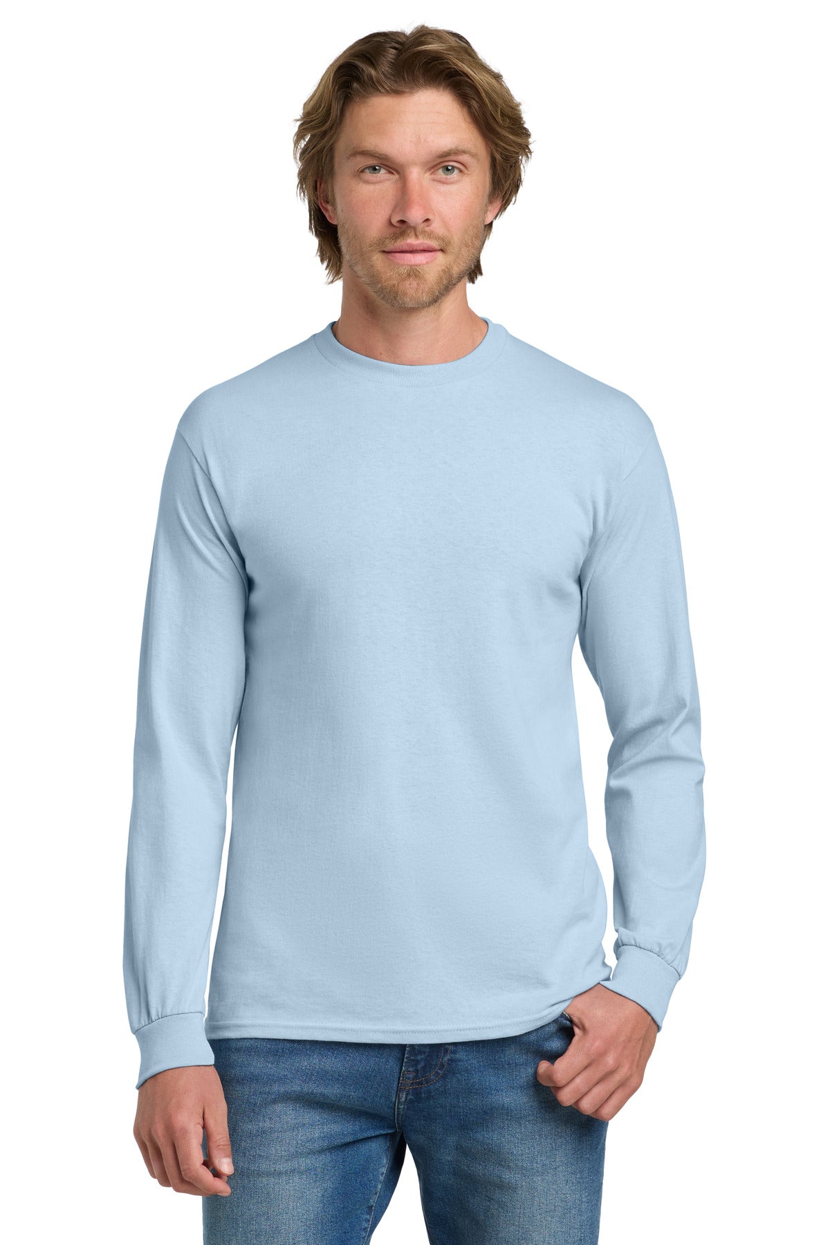 Gildan ® - Heavy Cotton ™ 100% Cotton Long Sleeve T-Shirt. 5400