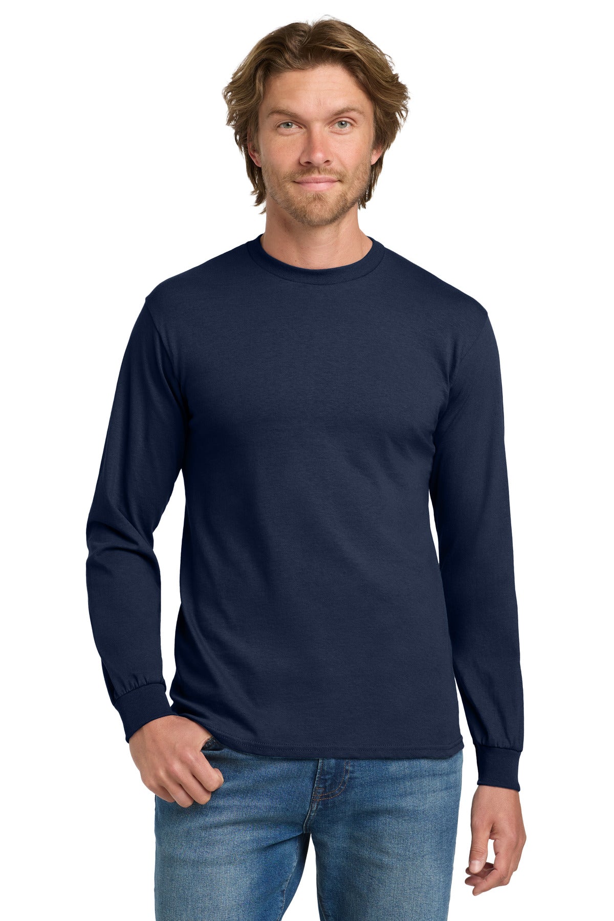 Gildan ® - Heavy Cotton ™ 100% Cotton Long Sleeve T-Shirt. 5400