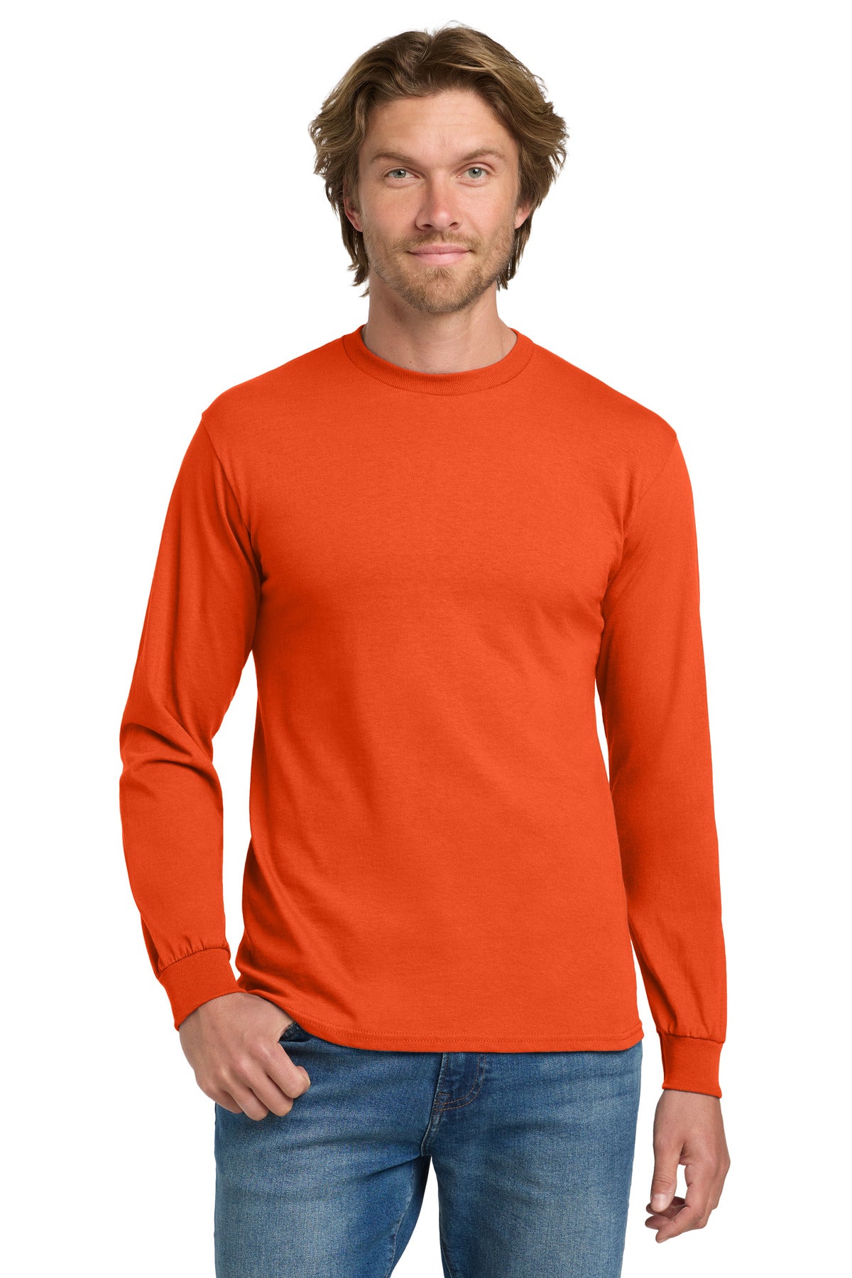 Gildan ® - Heavy Cotton ™ 100% Cotton Long Sleeve T-Shirt. 5400