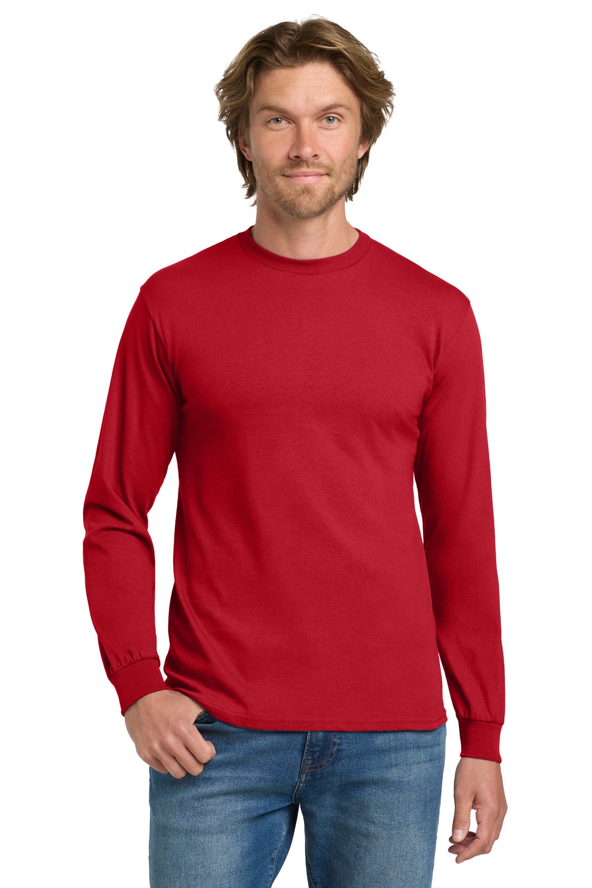 Gildan ® - Heavy Cotton ™ 100% Cotton Long Sleeve T-Shirt. 5400