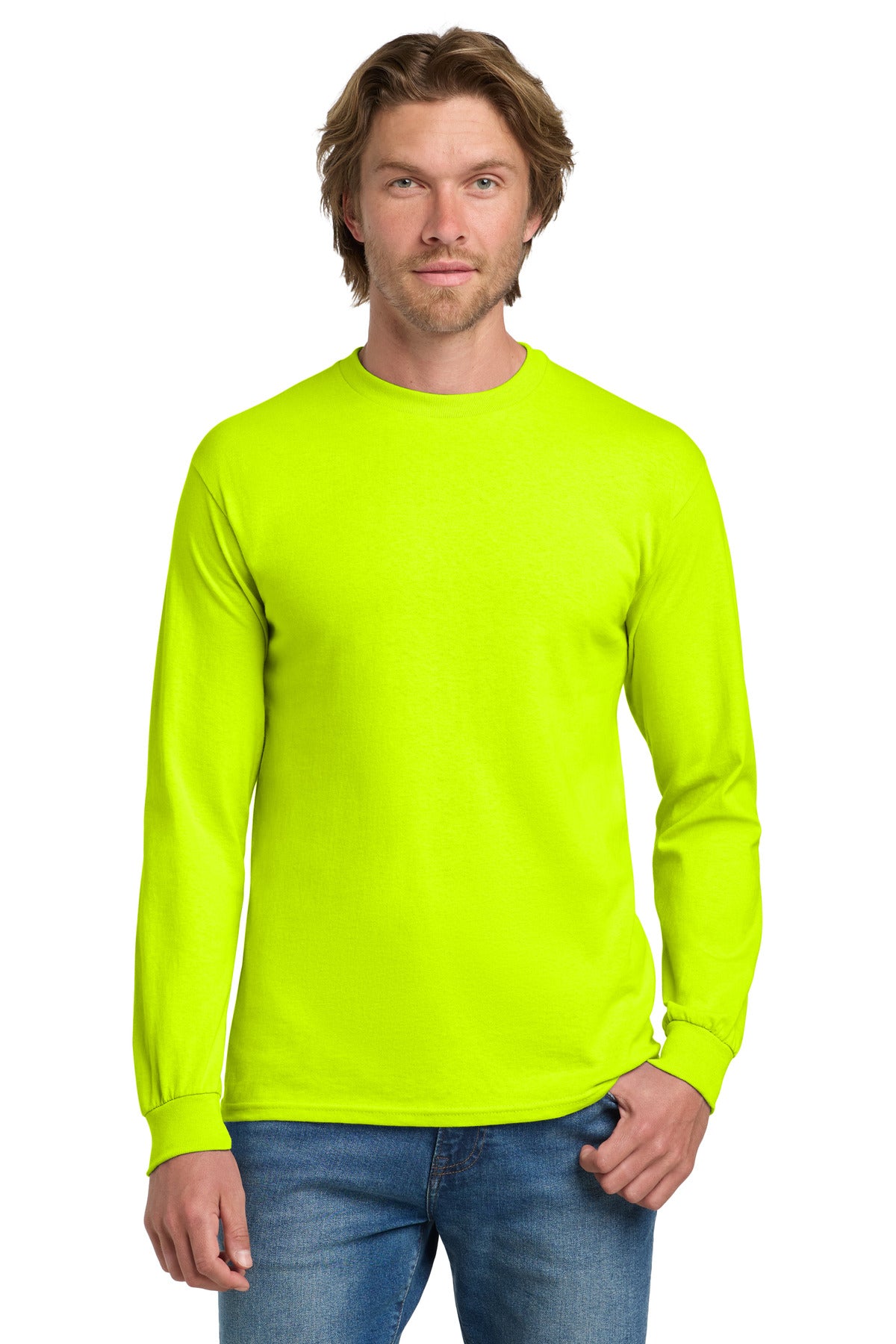 Gildan ® - Heavy Cotton ™ 100% Cotton Long Sleeve T-Shirt. 5400