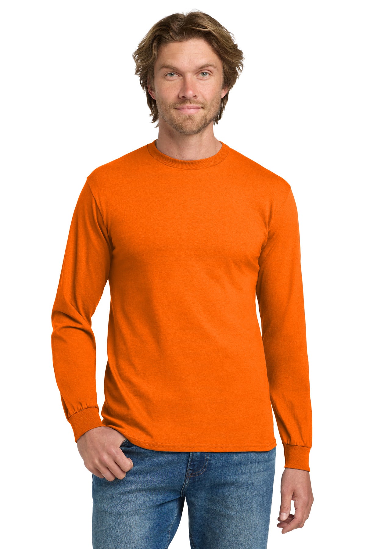 Gildan ® - Heavy Cotton ™ 100% Cotton Long Sleeve T-Shirt. 5400