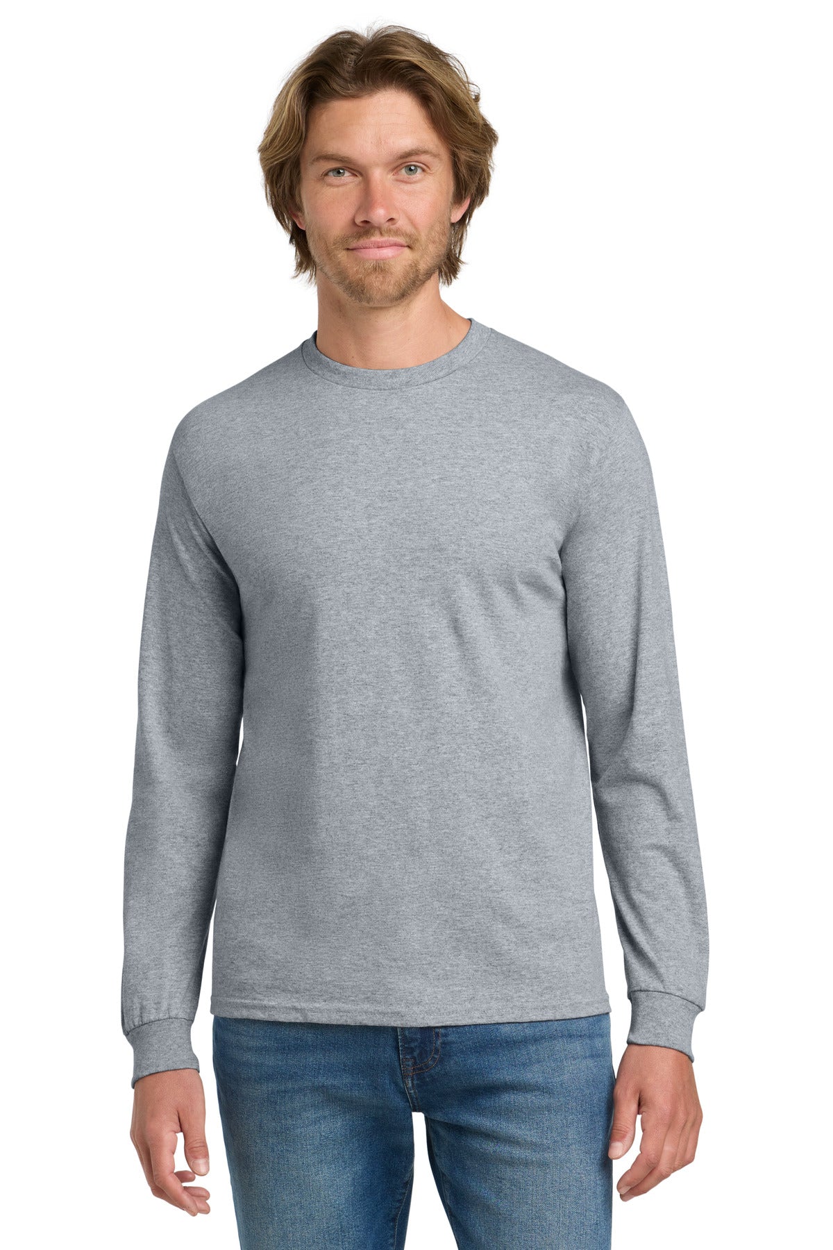Gildan ® - Heavy Cotton ™ 100% Cotton Long Sleeve T-Shirt. 5400