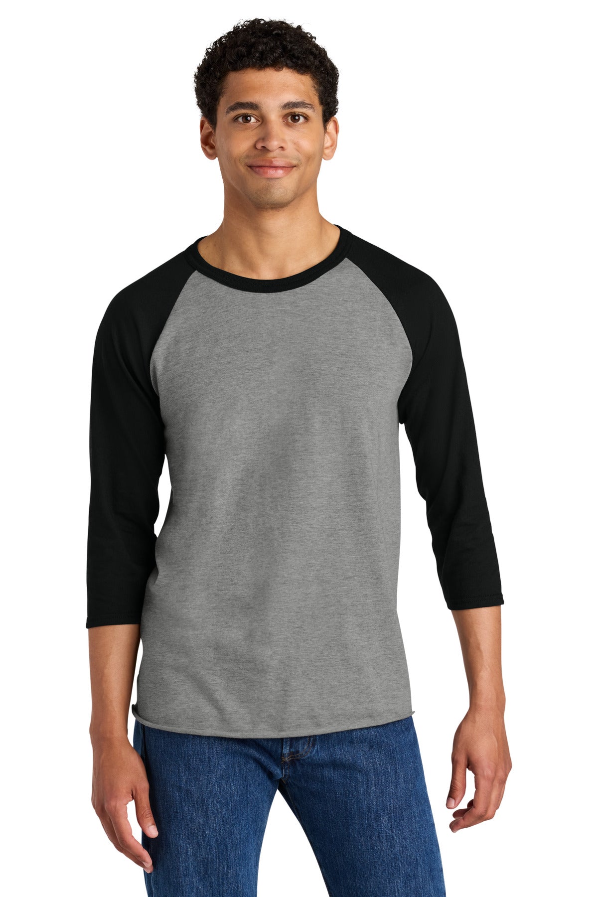 Jerzees ® Unisex Premium Blend Combed Ring Spun 3/4-Sleeve Raglan 560R