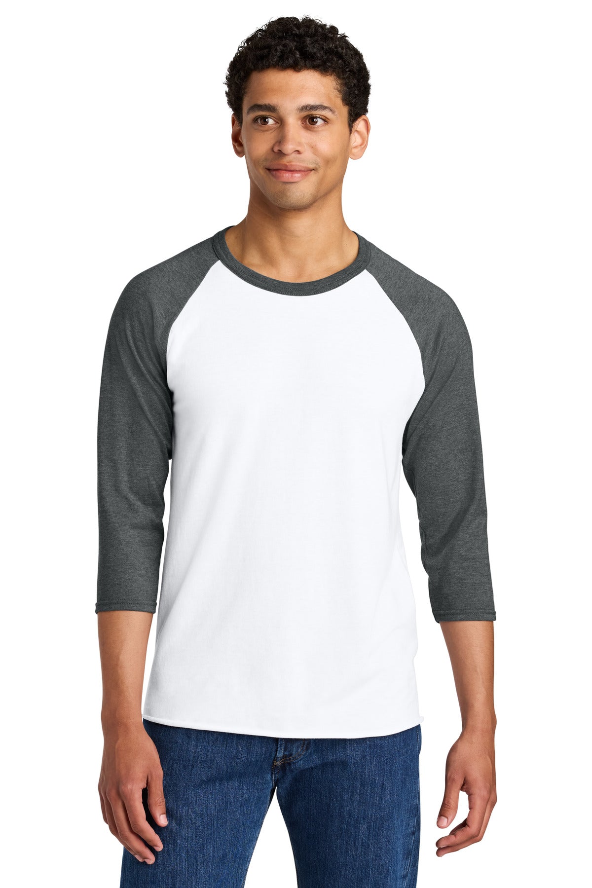 Jerzees ® Unisex Premium Blend Combed Ring Spun 3/4-Sleeve Raglan 560R