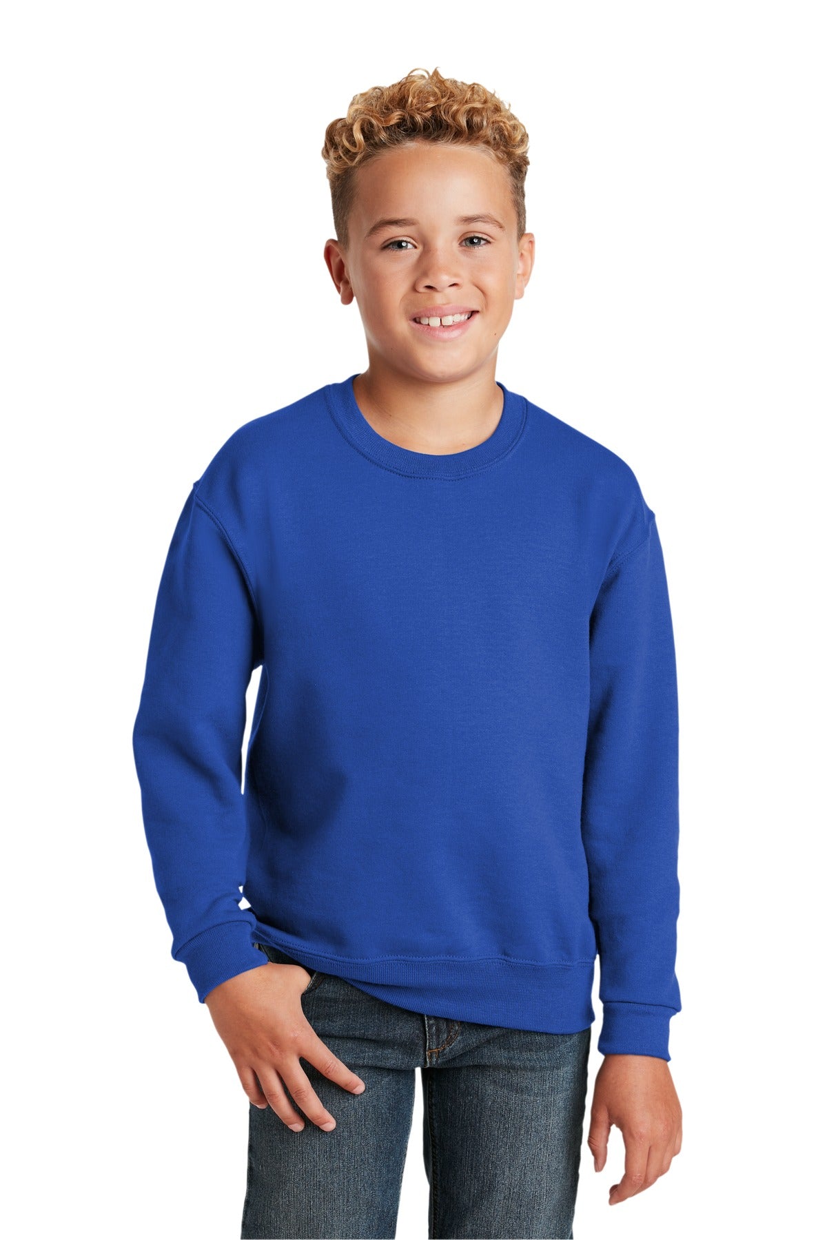 Jerzees ® - Youth NuBlend ® Crewneck Sweatshirt. 562B