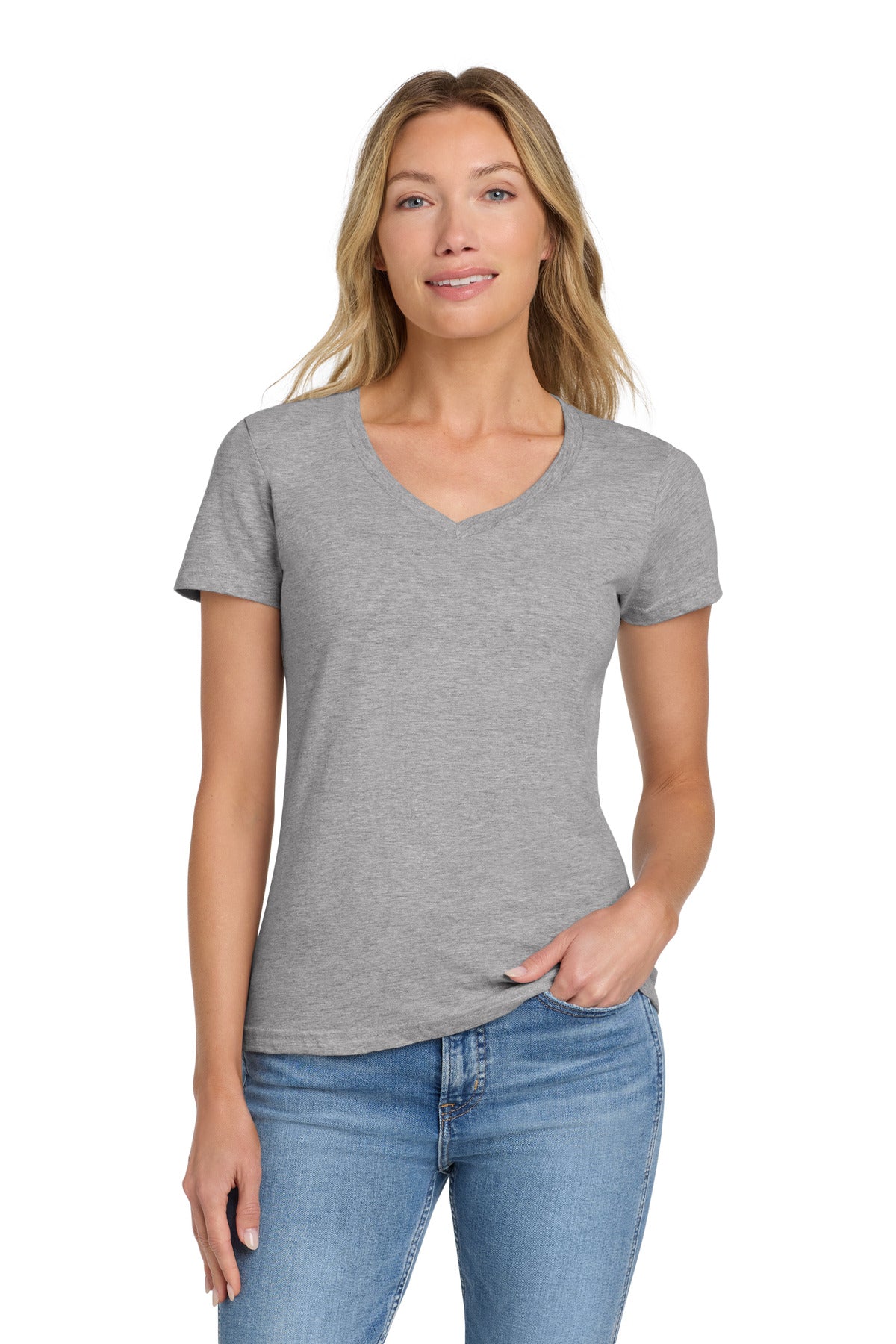 Gildan Softstyle ® Women's Fit V-Neck T-Shirt. 64V00L
