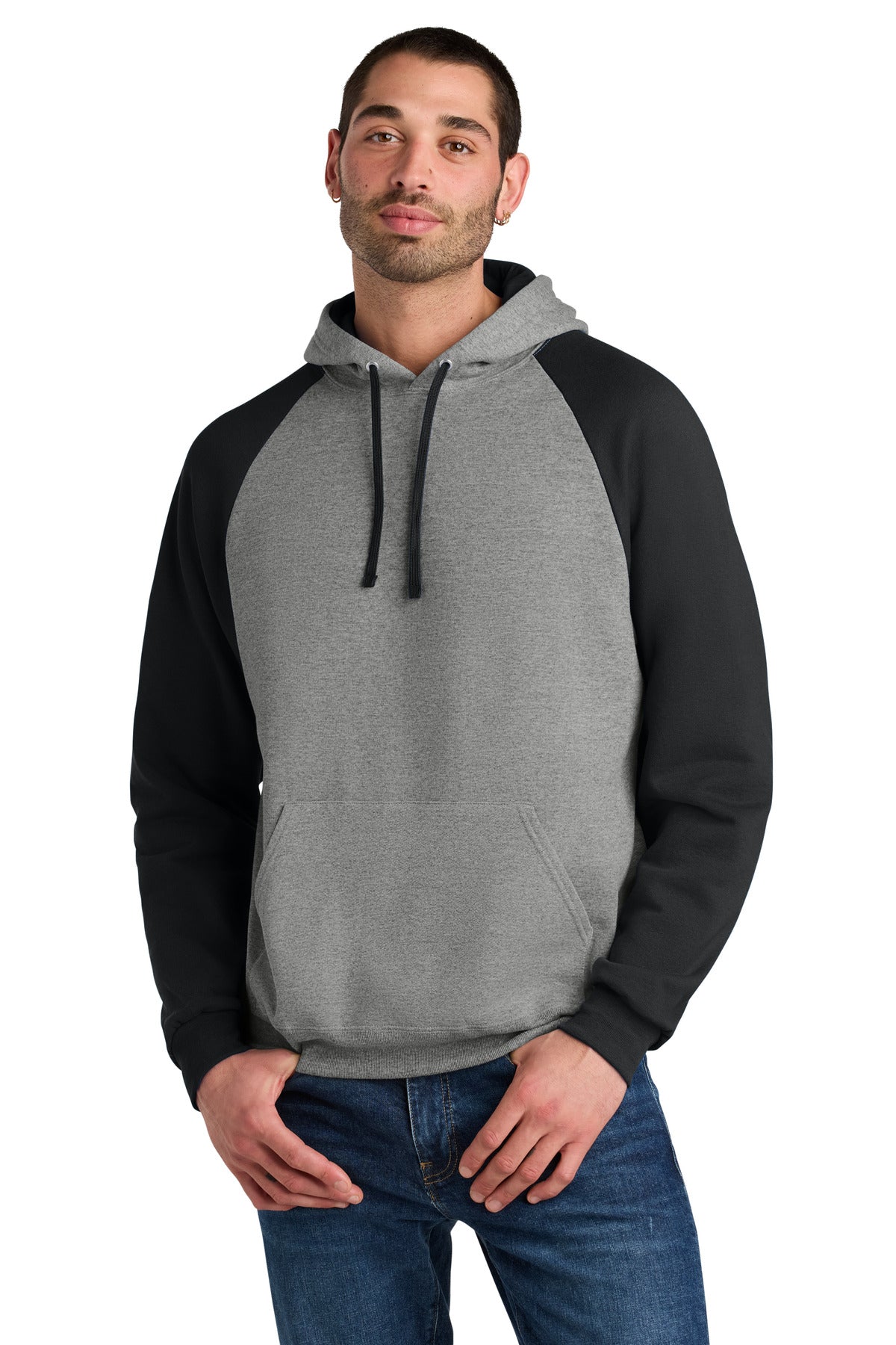 Jerzees ® Unisex NuBlend ® Colorblock Raglan Hoodie Sweatshirt 96C