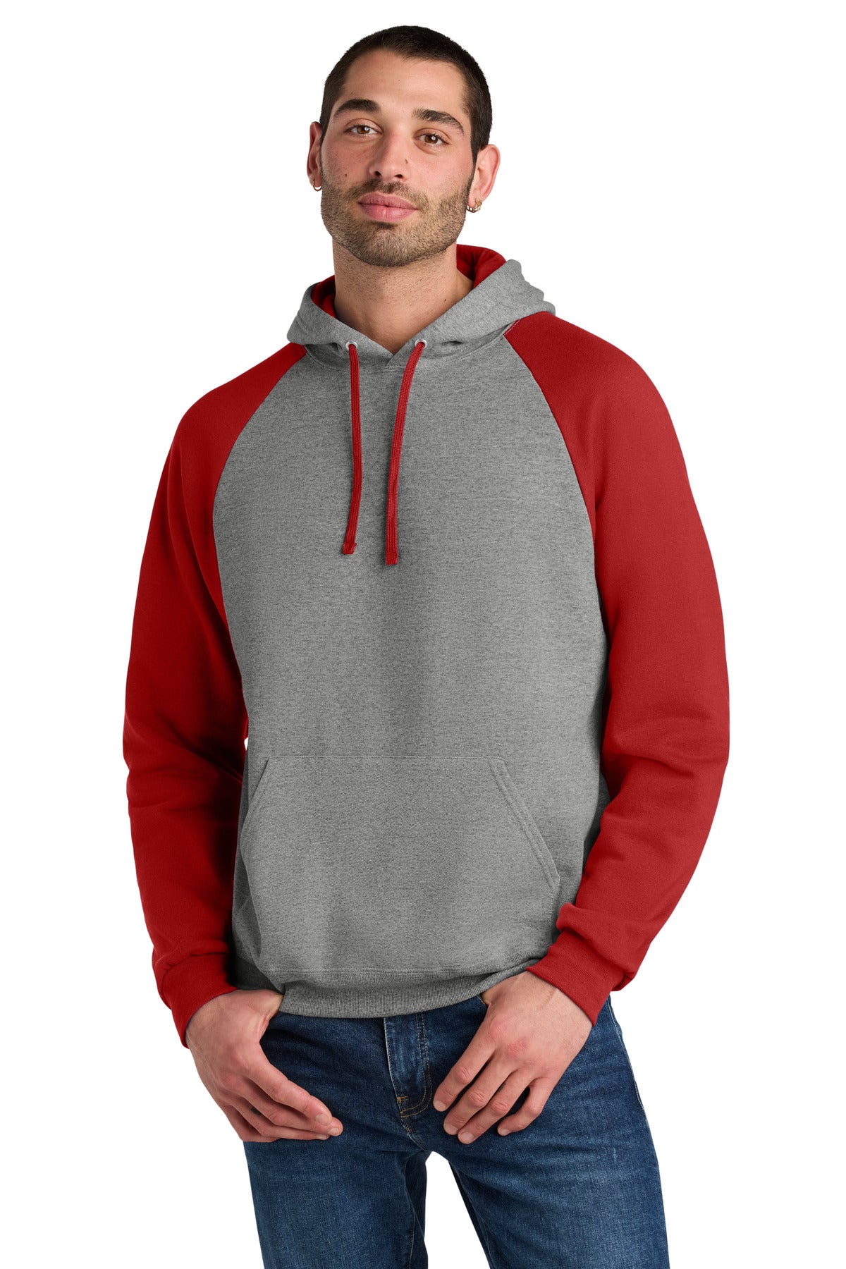 Jerzees ® Unisex NuBlend ® Colorblock Raglan Hoodie Sweatshirt 96C