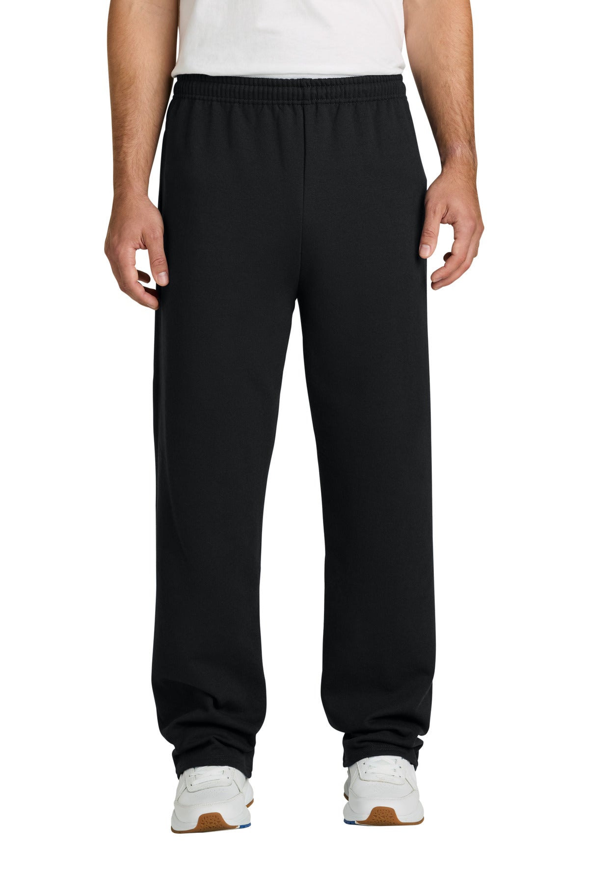 Jerzees ® NuBlend ® Open Bottom Pant with Pockets. 974MP
