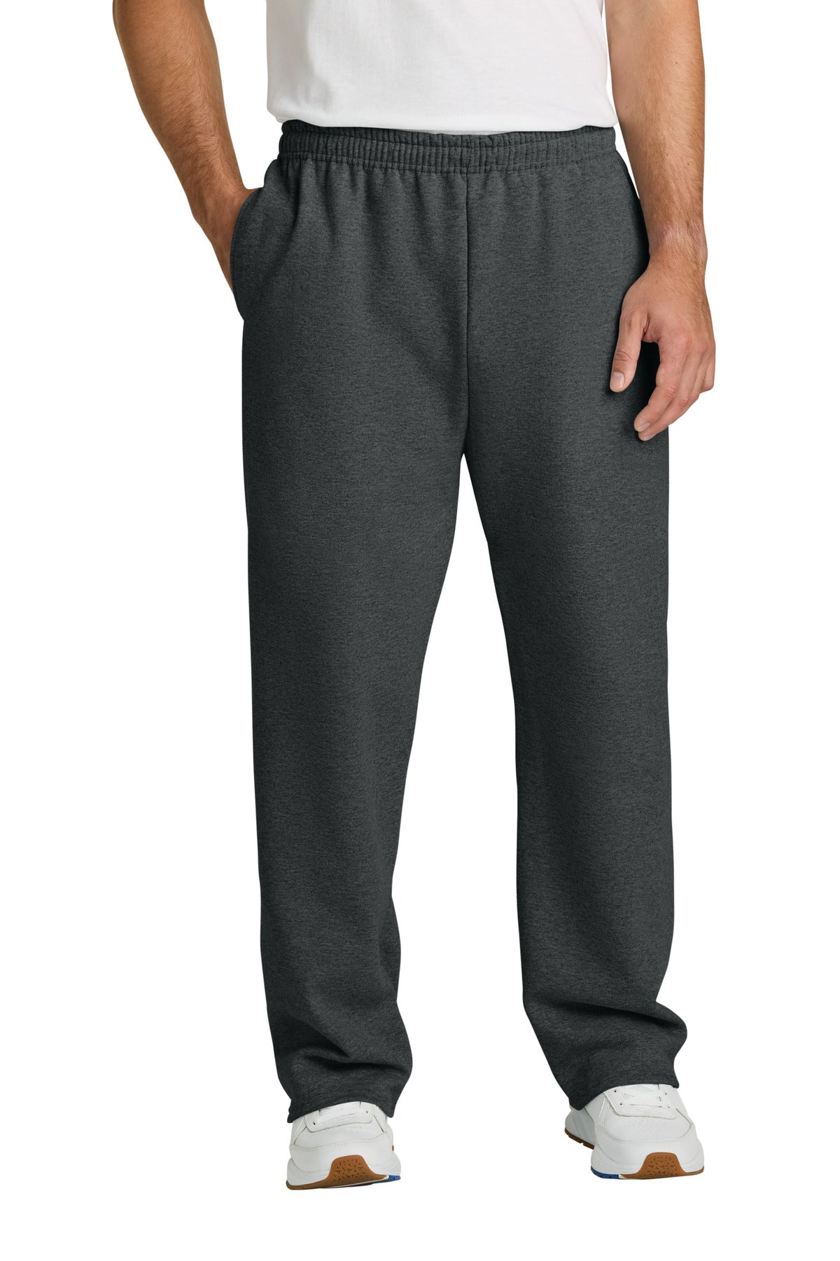 Jerzees ® NuBlend ® Open Bottom Pant with Pockets. 974MP