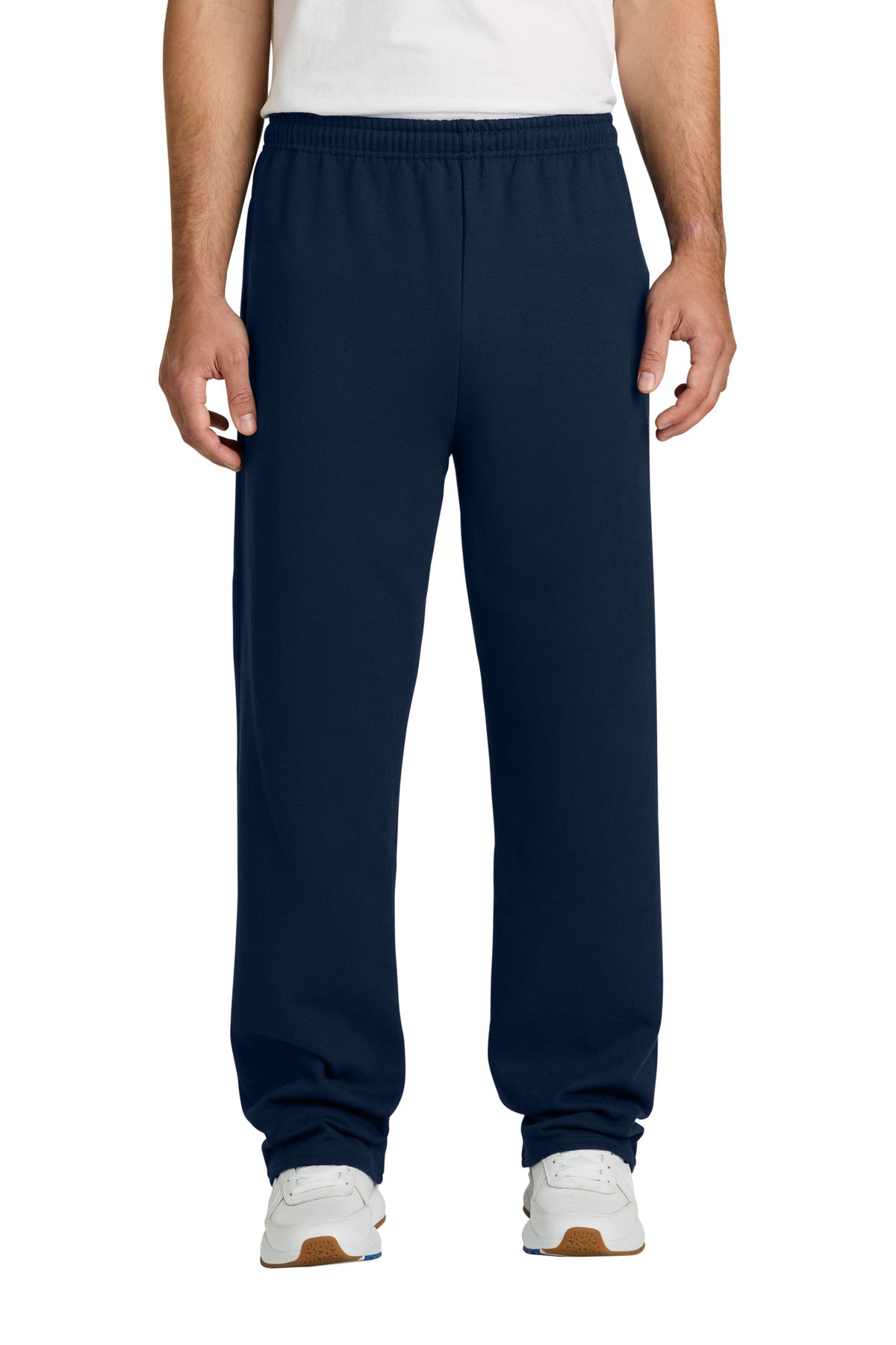 Jerzees ® NuBlend ® Open Bottom Pant with Pockets. 974MP