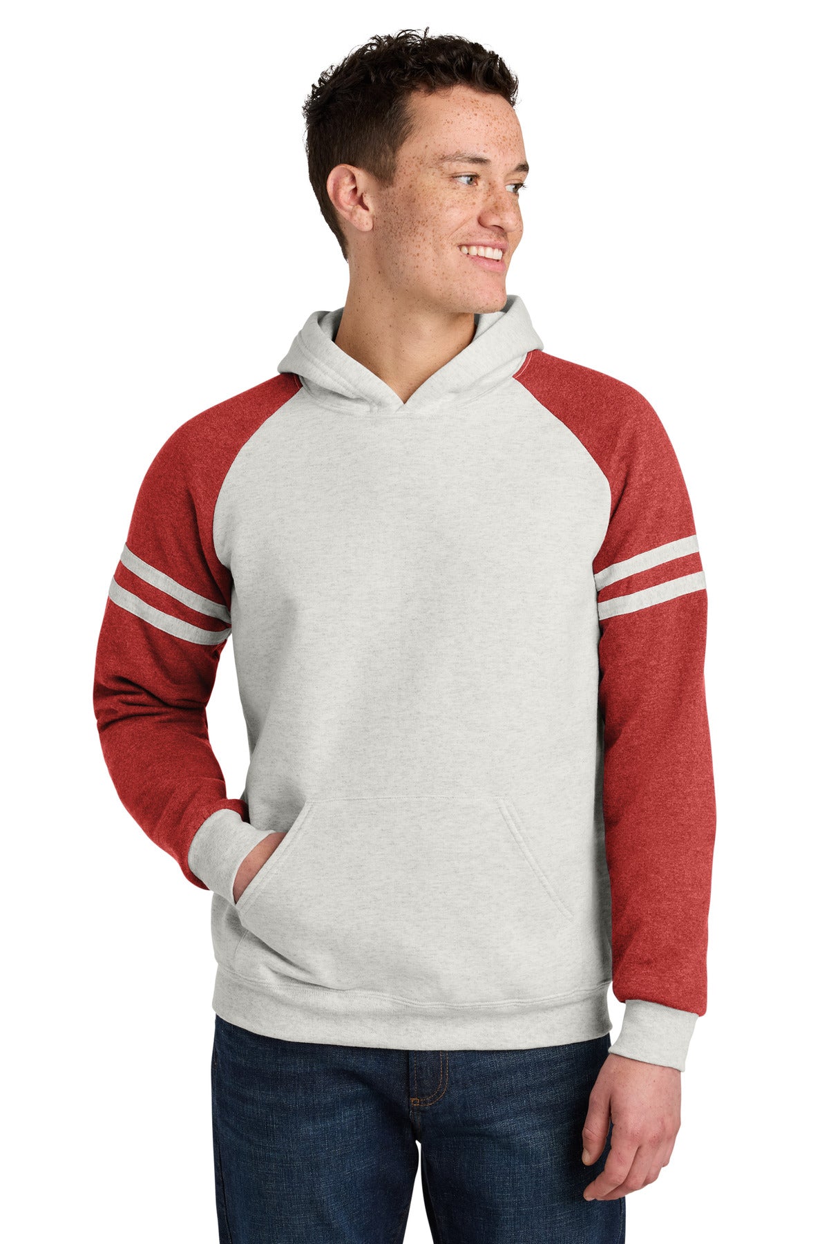 Jerzees ® Unisex NuBlend ® Varsity Colorblock Hooded Sweatshirt 97C