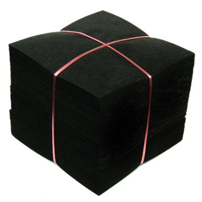 2.5 OZ C&C Cut 8X8 Black - 500ct