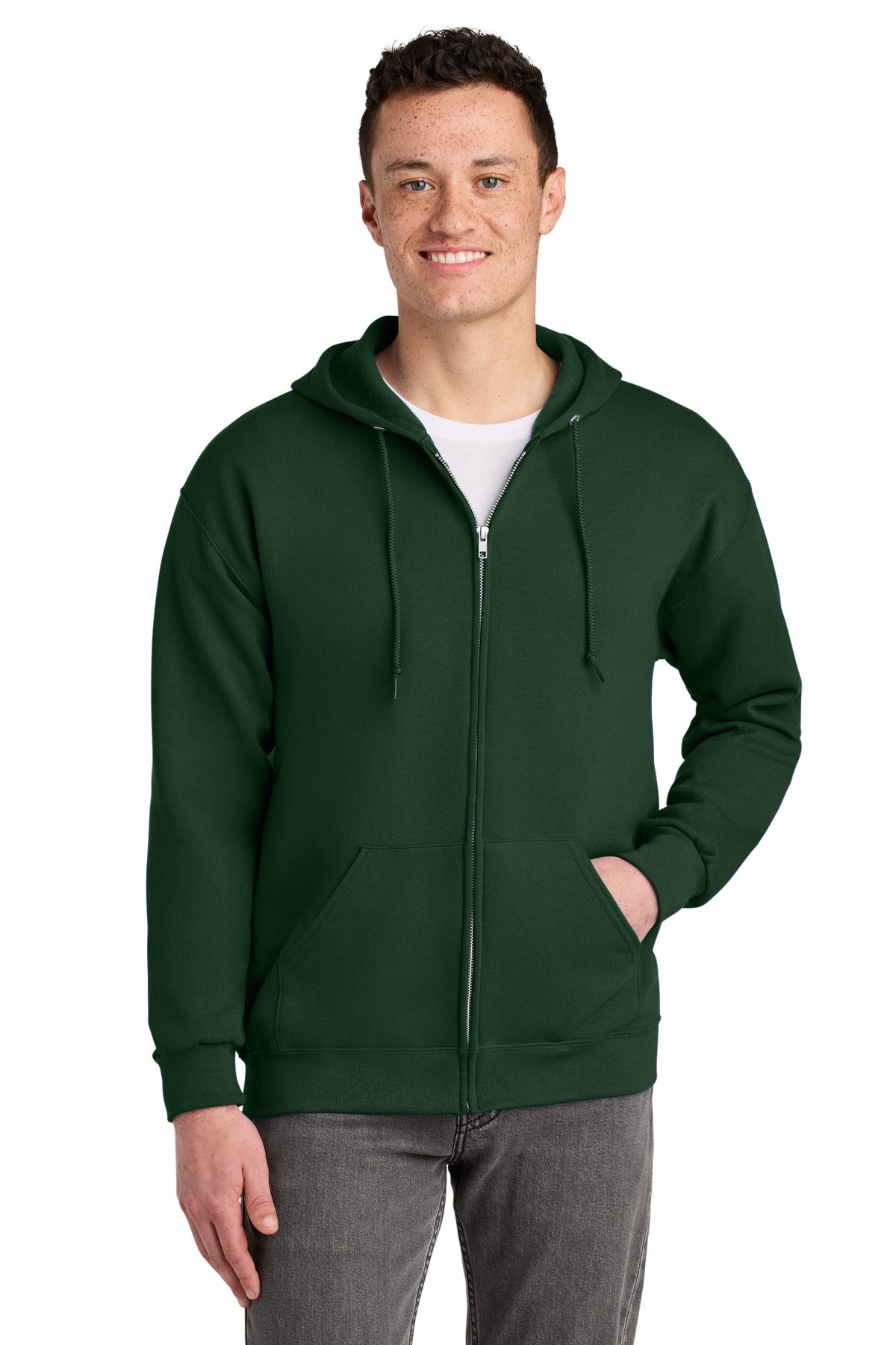 Jerzees ® - NuBlend ® Full-Zip Hooded Sweatshirt. 993M