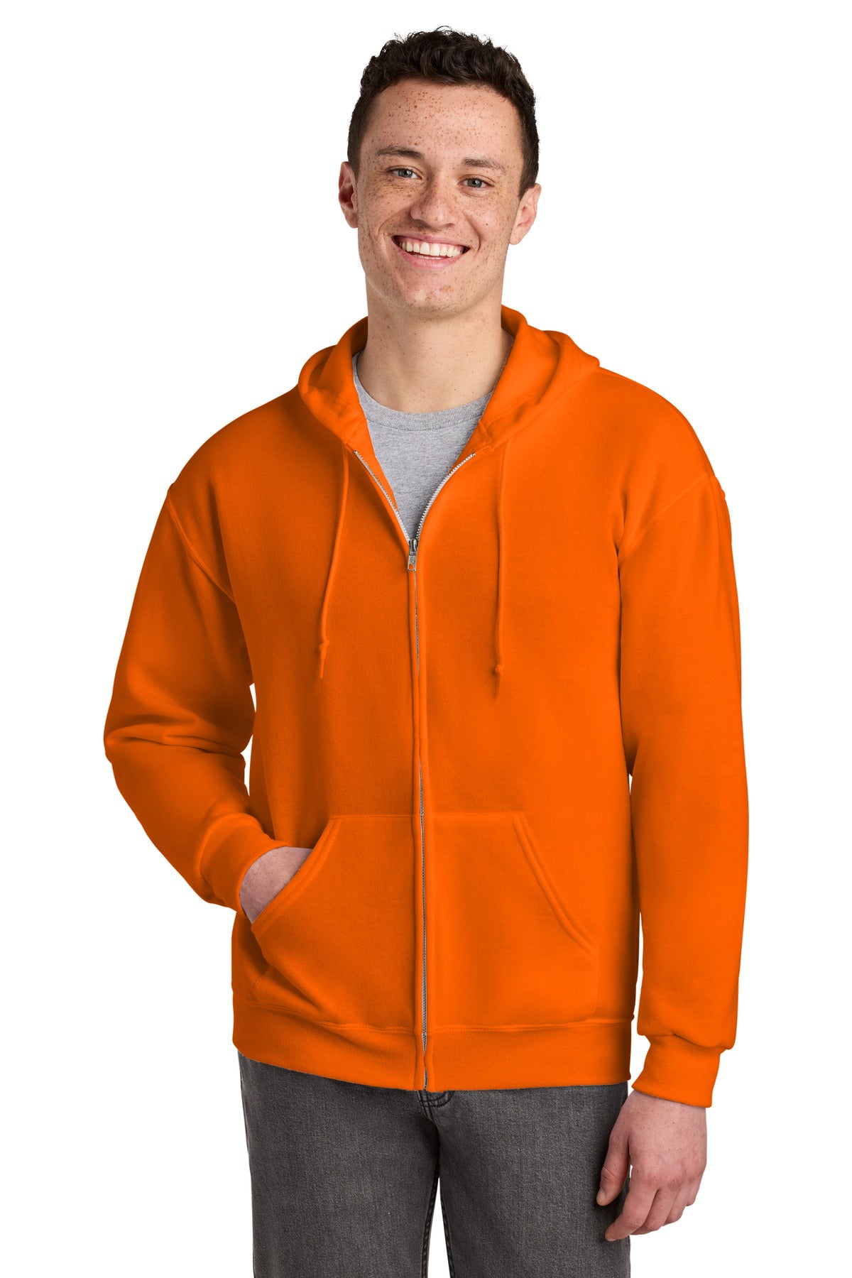 Jerzees ® - NuBlend ® Full-Zip Hooded Sweatshirt. 993M