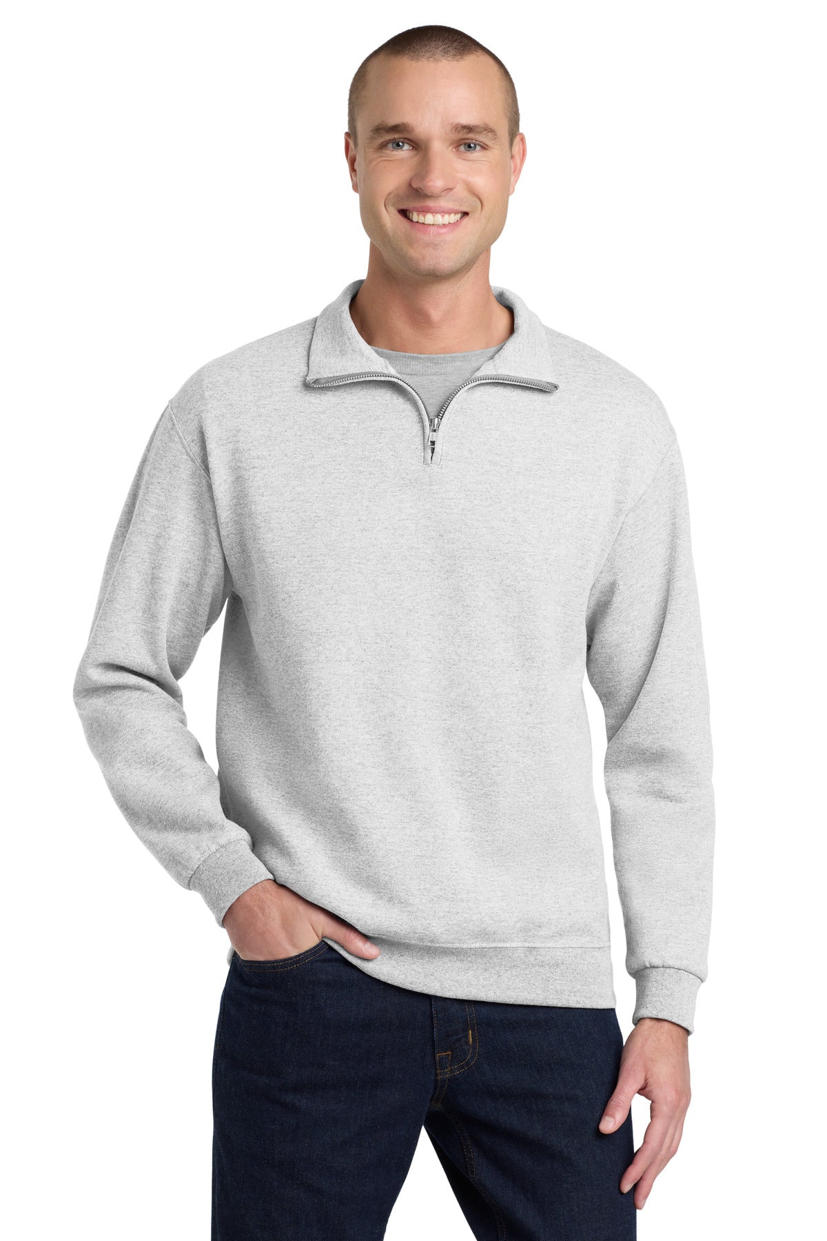 Jerzees ® - NuBlend ® 1/4-Zip Cadet Collar Sweatshirt. 995M