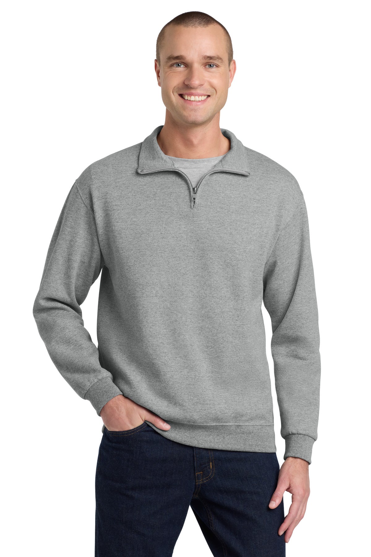 Jerzees ® - NuBlend ® 1/4-Zip Cadet Collar Sweatshirt. 995M