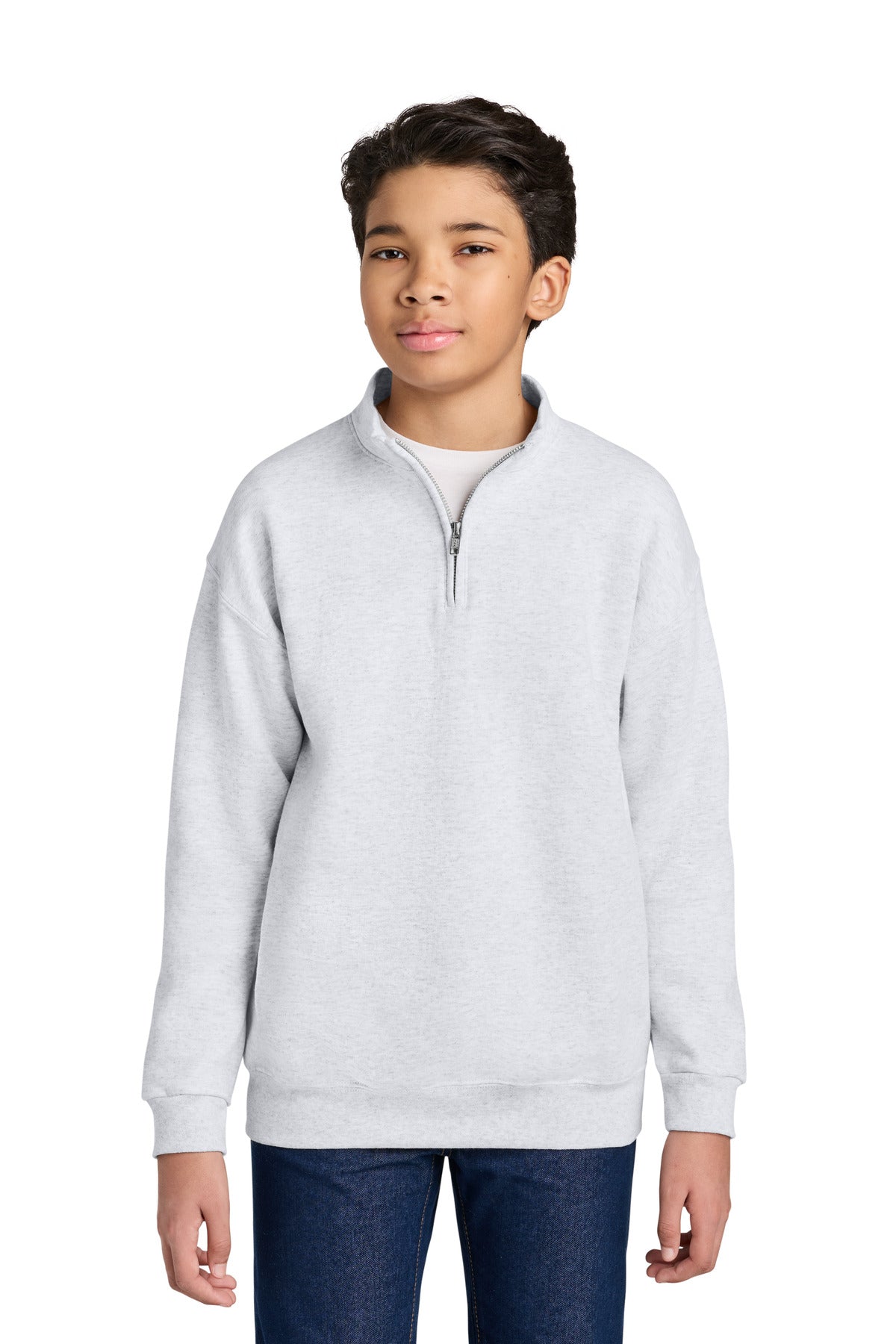 Jerzees ® Youth NuBlend ® 1/4-Zip Cadet Collar Sweatshirt 995Y