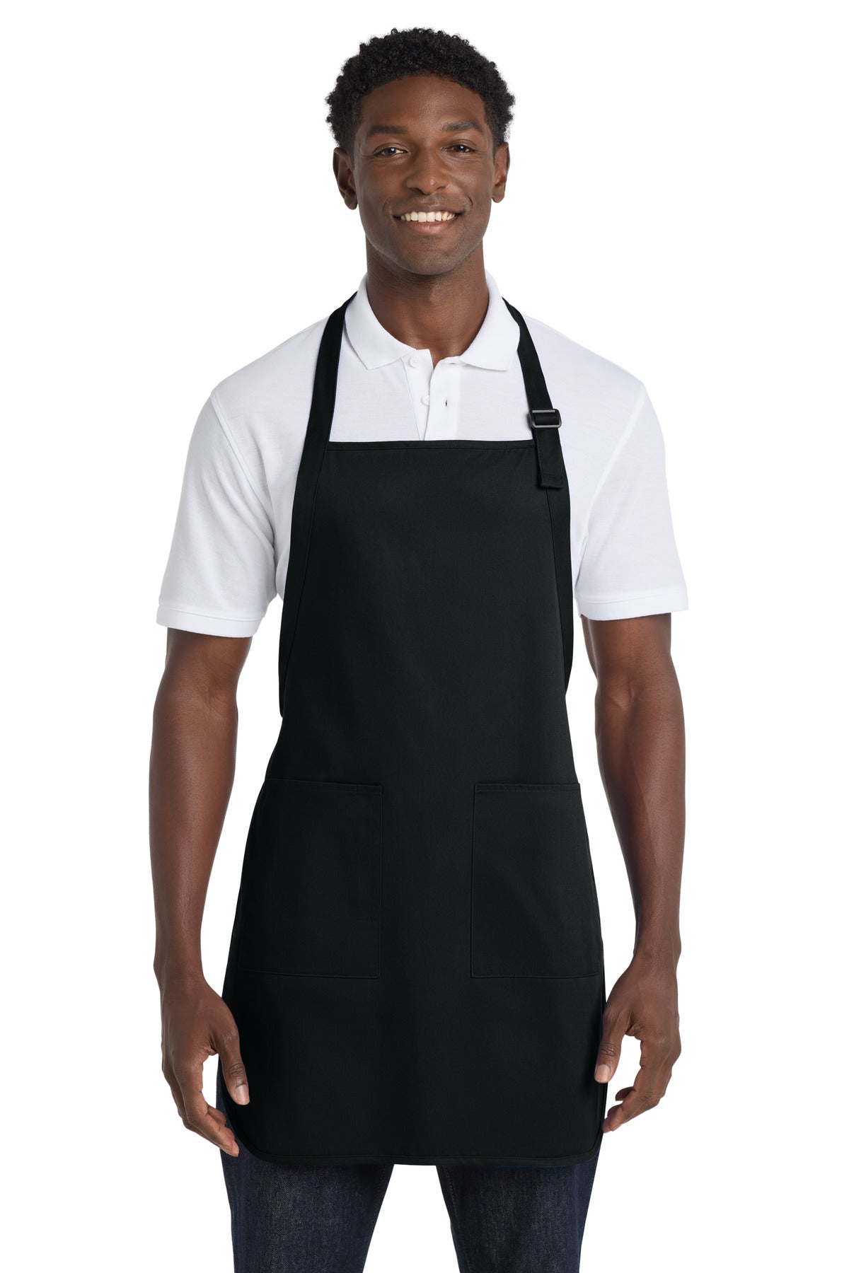Port Authority ® Full-Length Apron with Pockets. A500