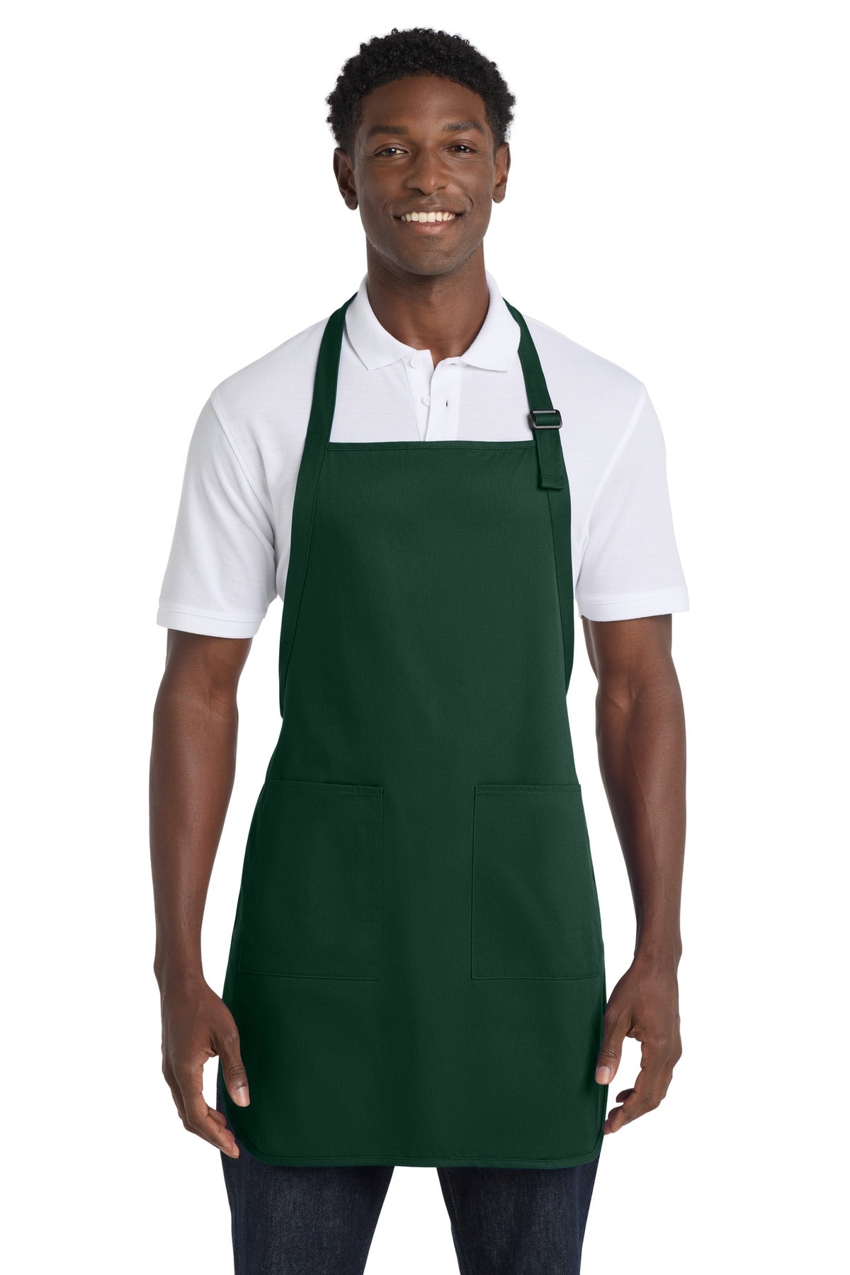 Port Authority ® Full-Length Apron with Pockets. A500