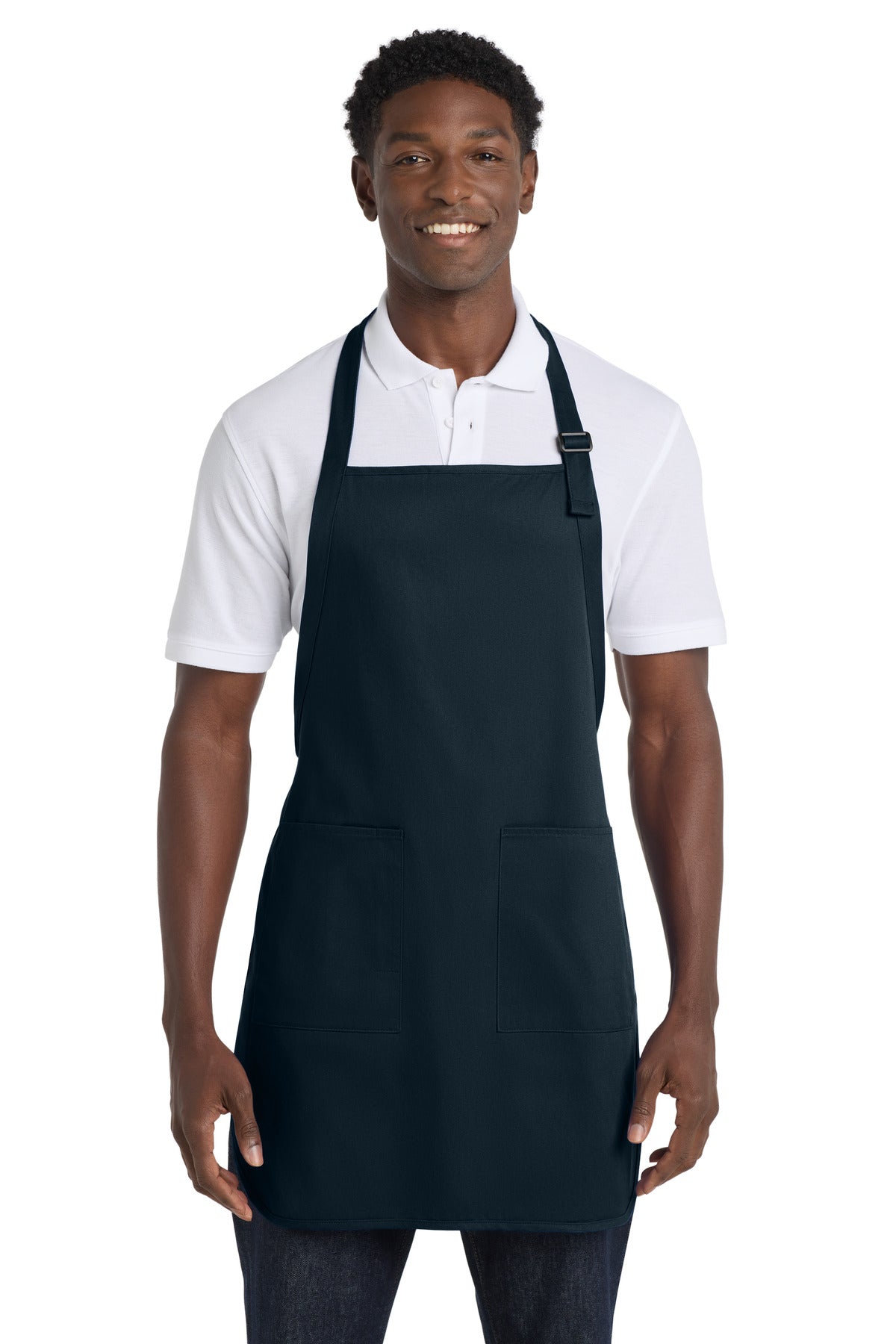 Port Authority ® Full-Length Apron with Pockets. A500