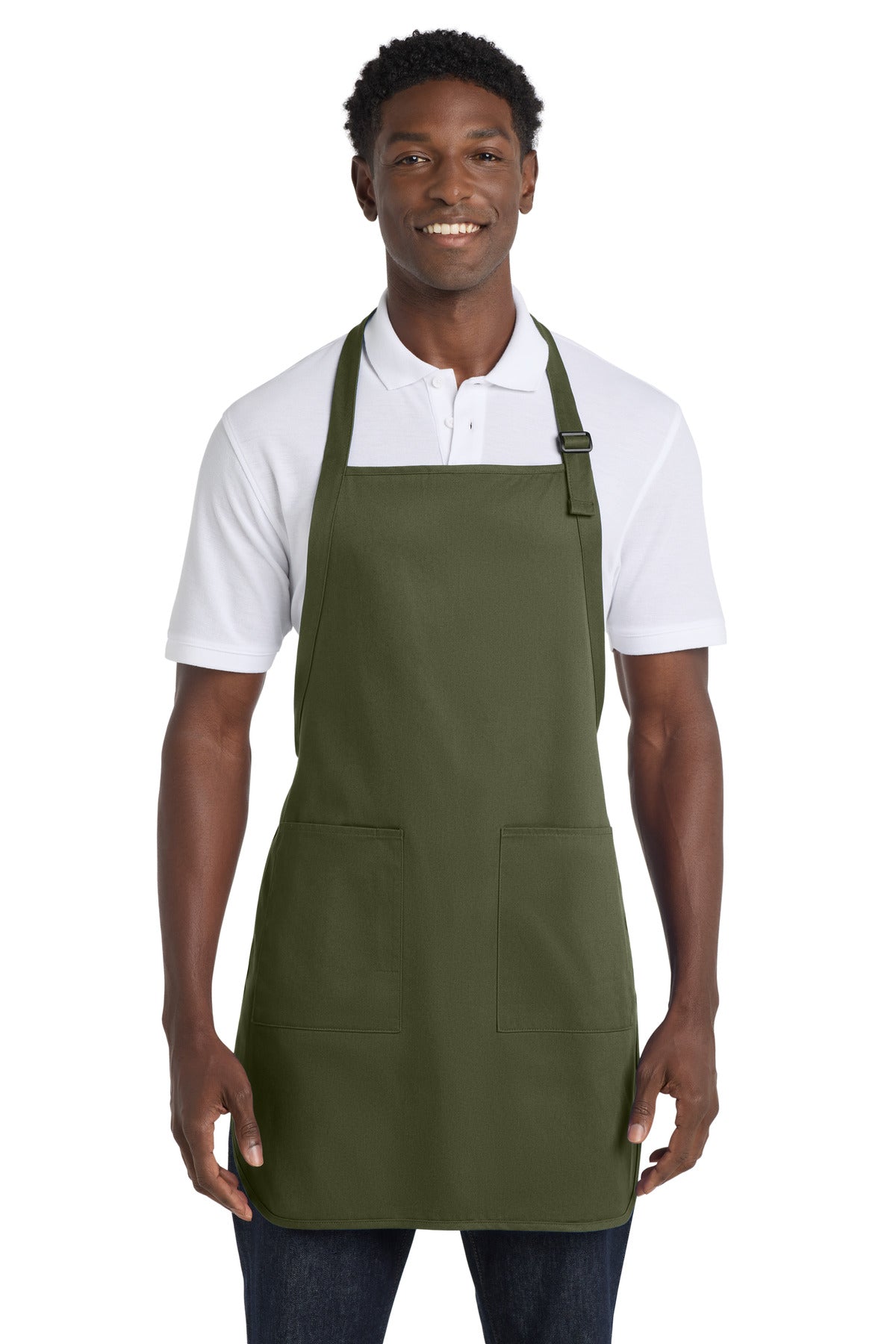 Port Authority ® Full-Length Apron with Pockets. A500