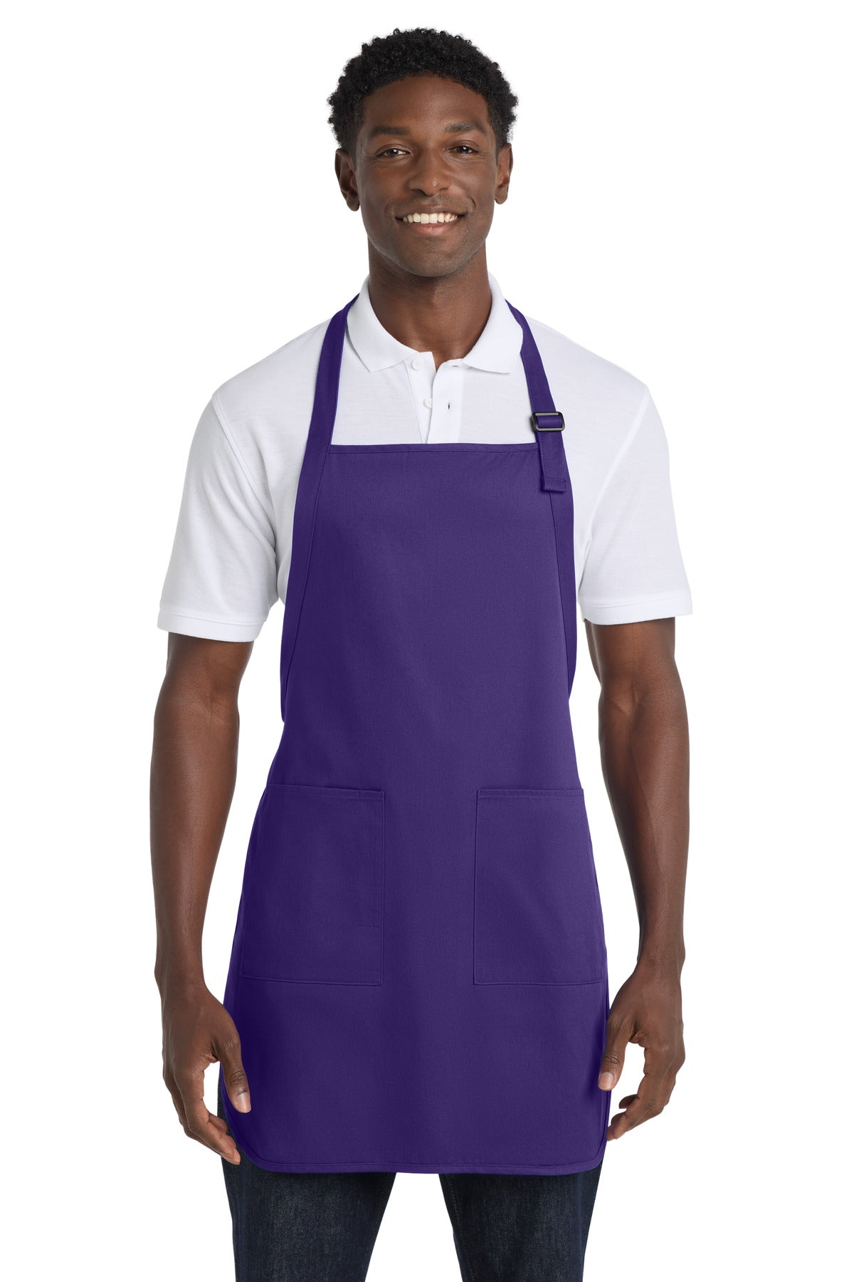 Port Authority ® Full-Length Apron with Pockets. A500